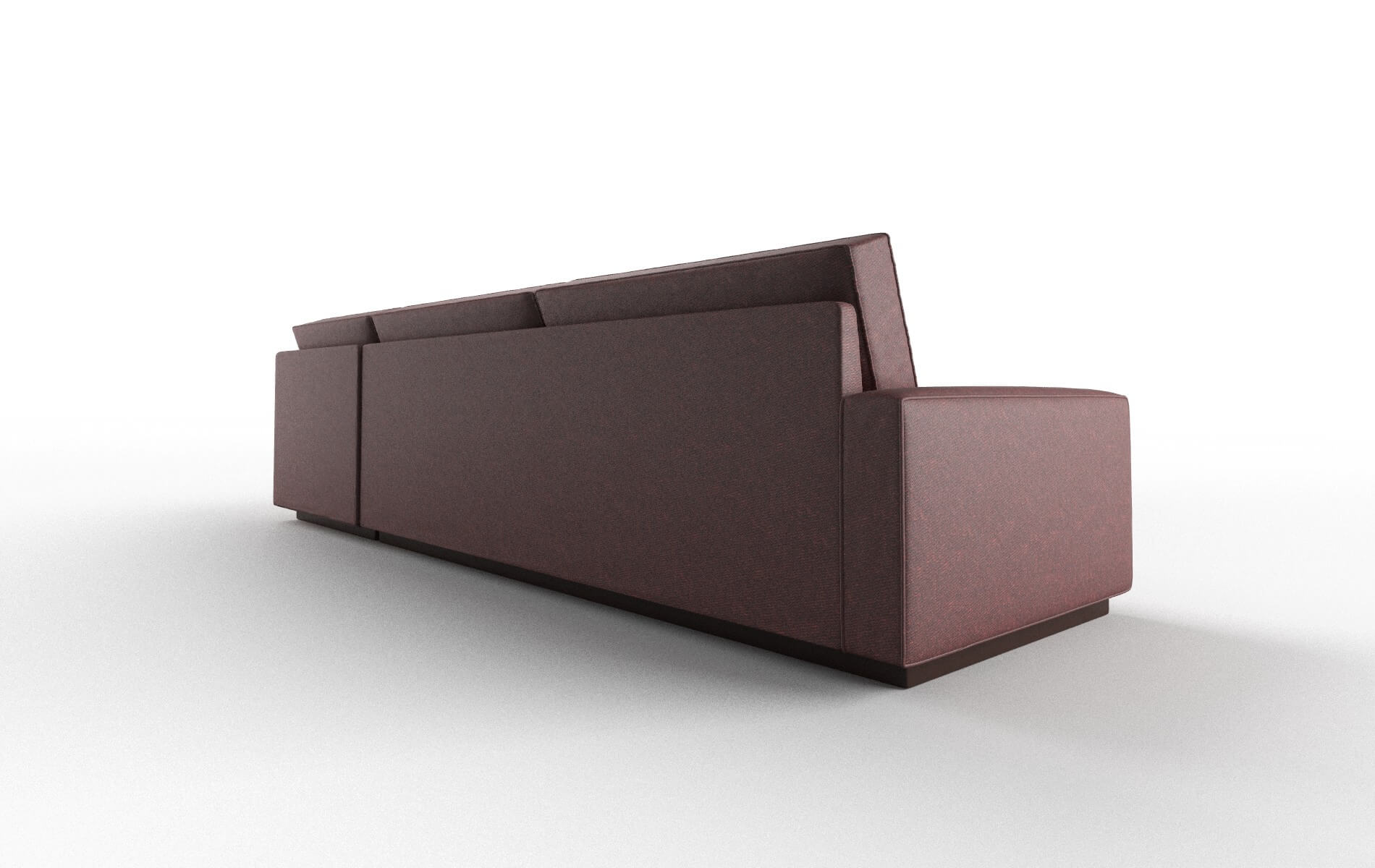 Alton Derby Berry Panel espresso legs 5