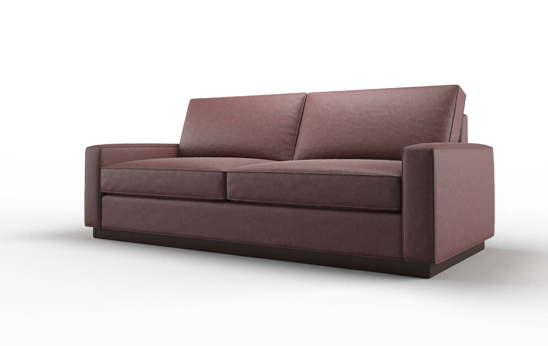 Alton Derby Berry Sofa espresso legs 4