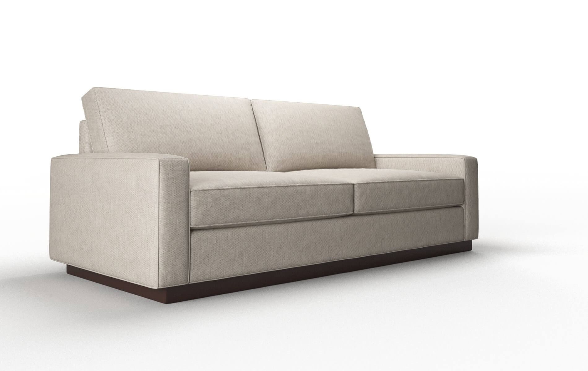Alton Derby Linen Sofa espresso legs 2