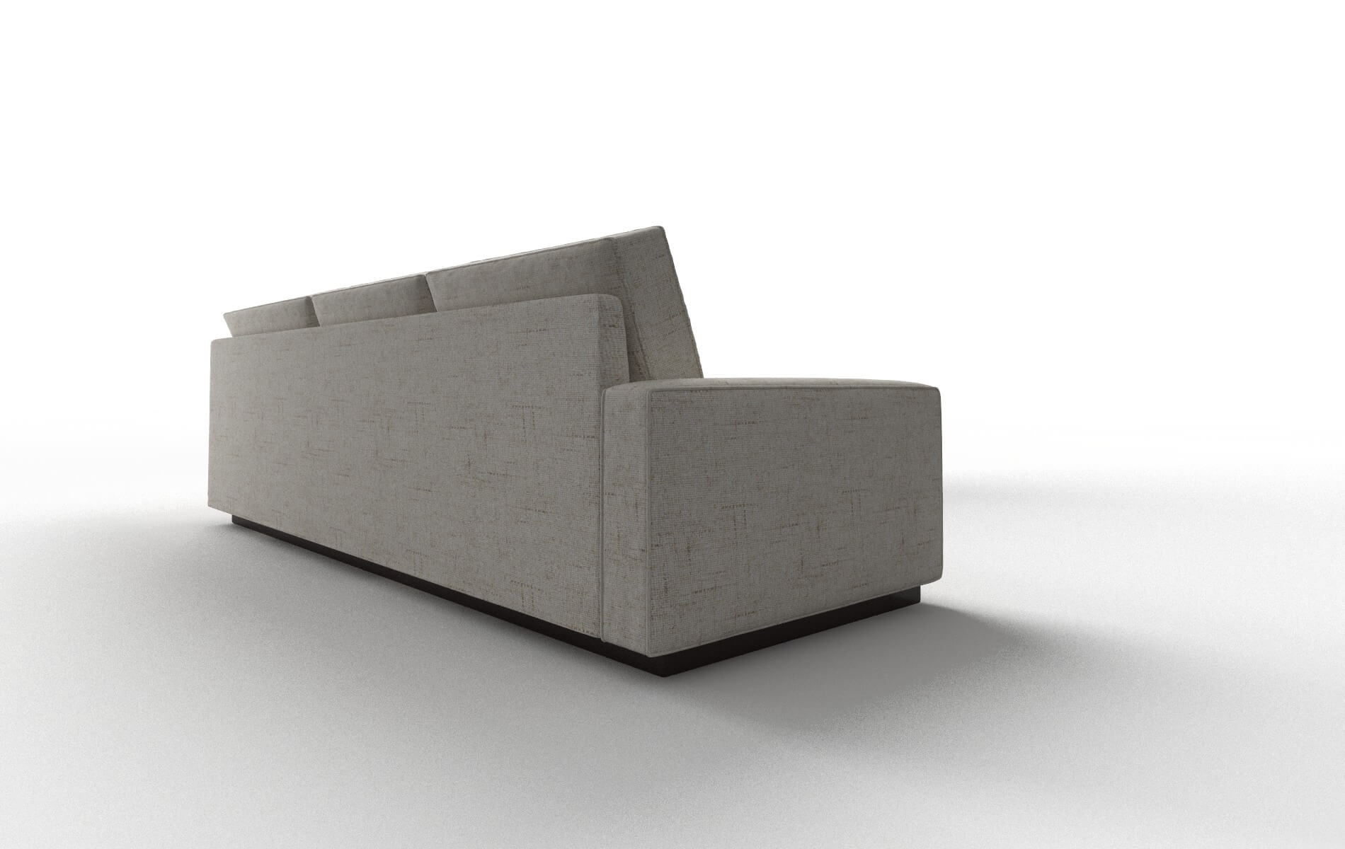 Alton Derby Taupe Sectional espresso legs 3