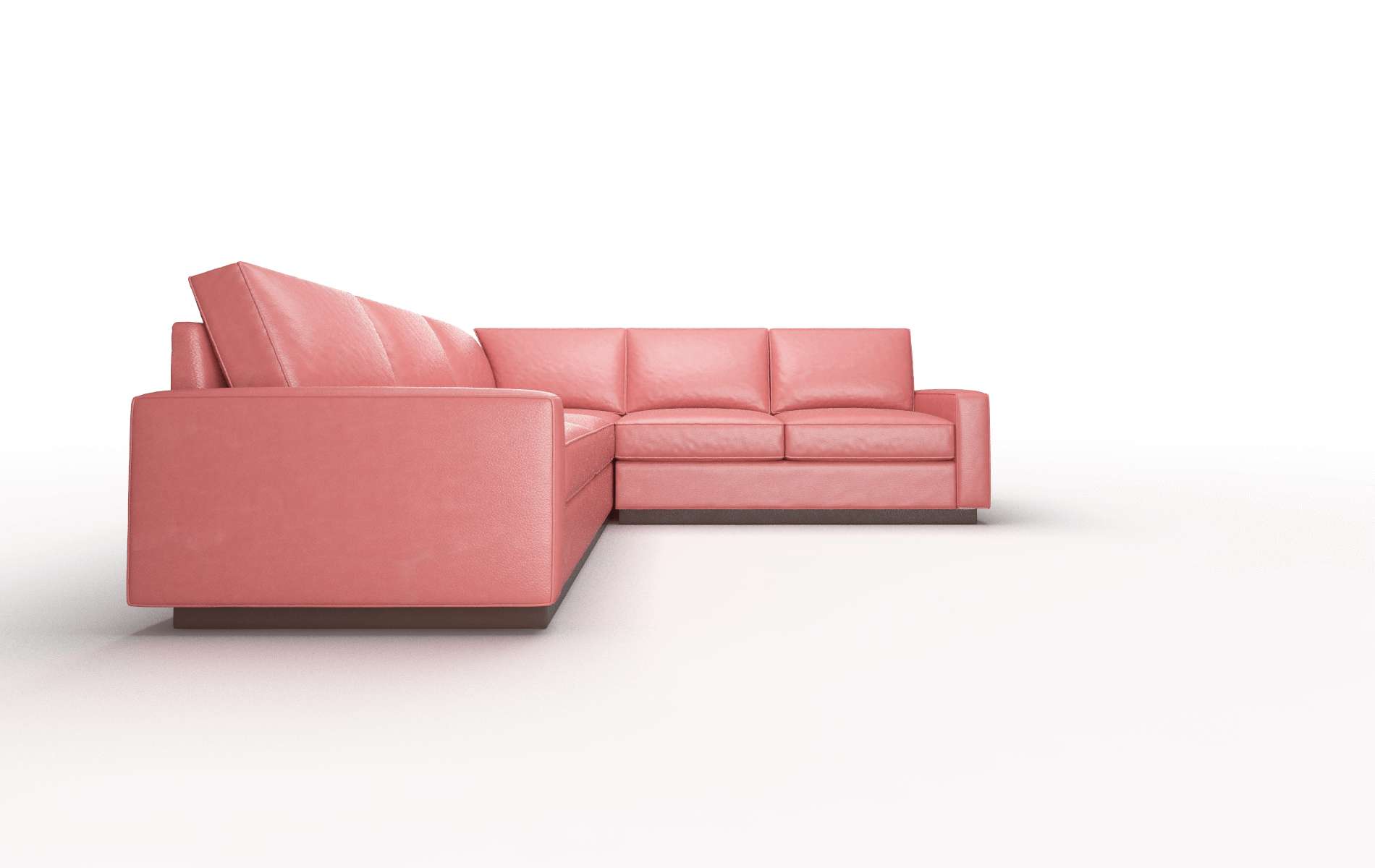 Alton Dillion Cordovan Sectional espresso legs 2