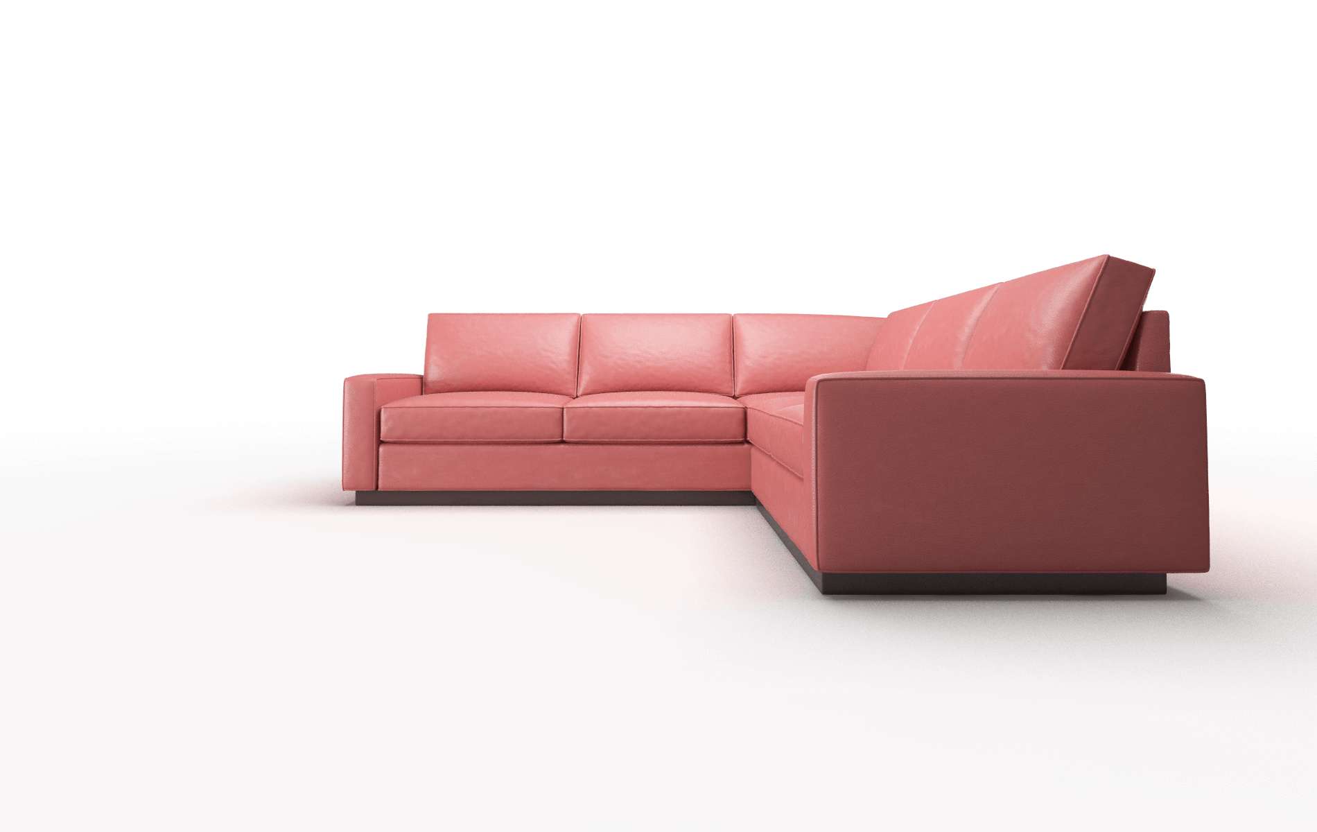 Alton Dillion Cordovan Sectional espresso legs 5