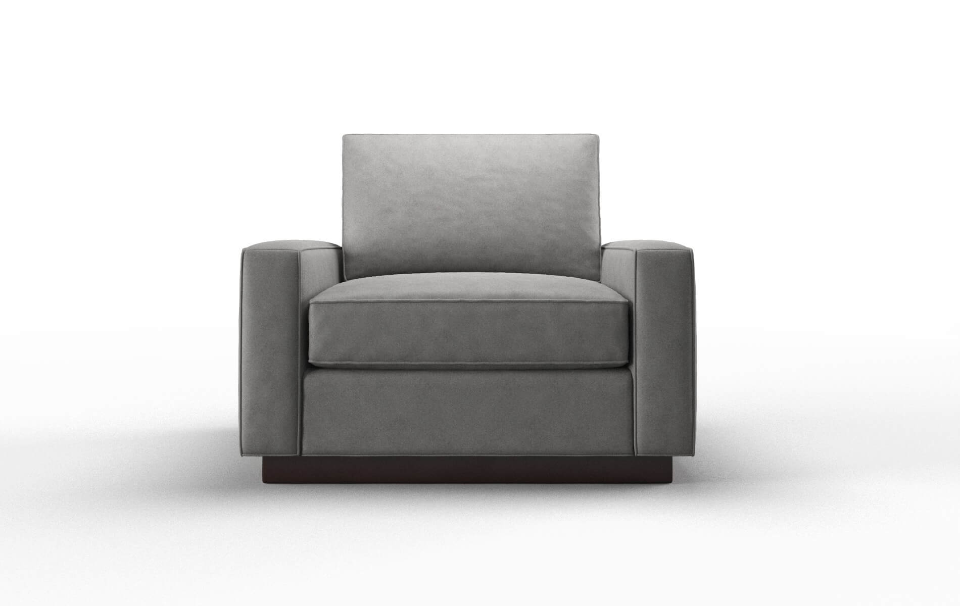 Alton Dream_d Charcoal Chair espresso legs 1