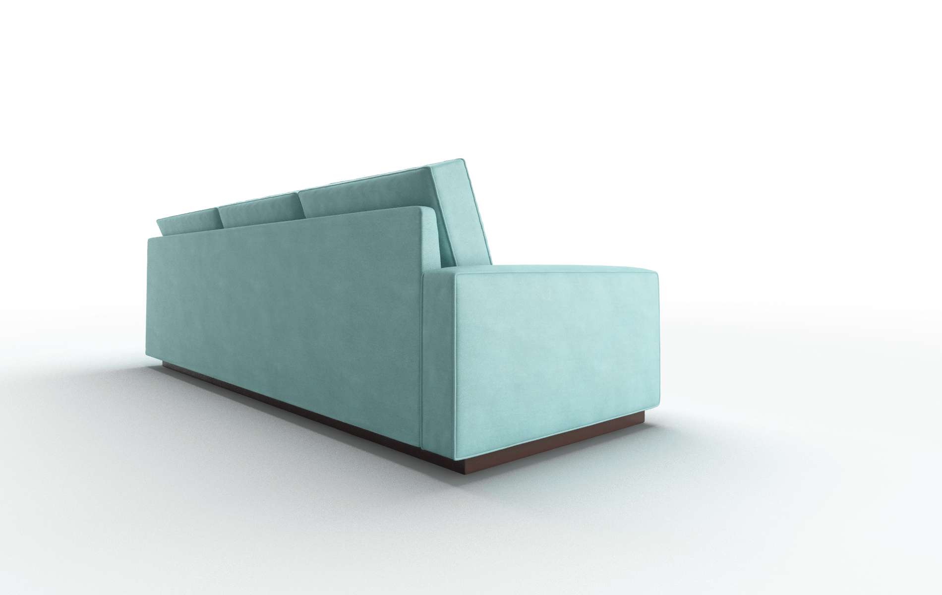 Alton Dream_d French_blue Sectional espresso legs 3