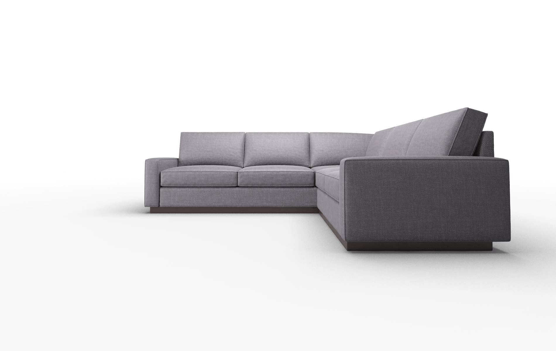 Alton Durham Ink Sectional espresso legs 5