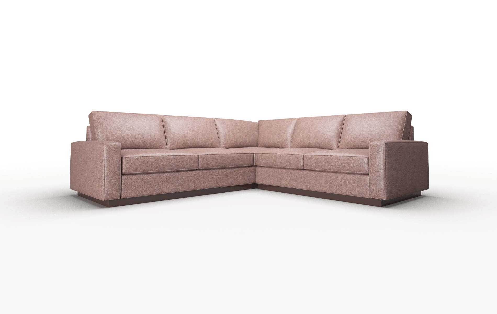 Alton Ford Brown Sectional espresso legs 1