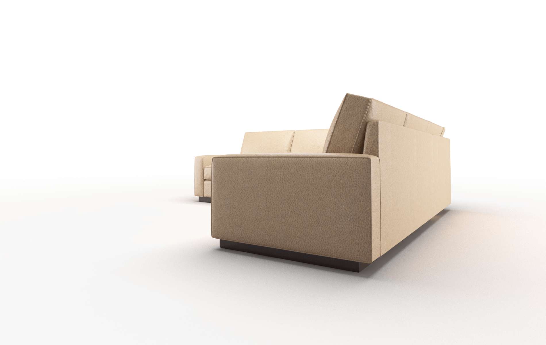 Alton Ford Dune Sectional espresso legs 4