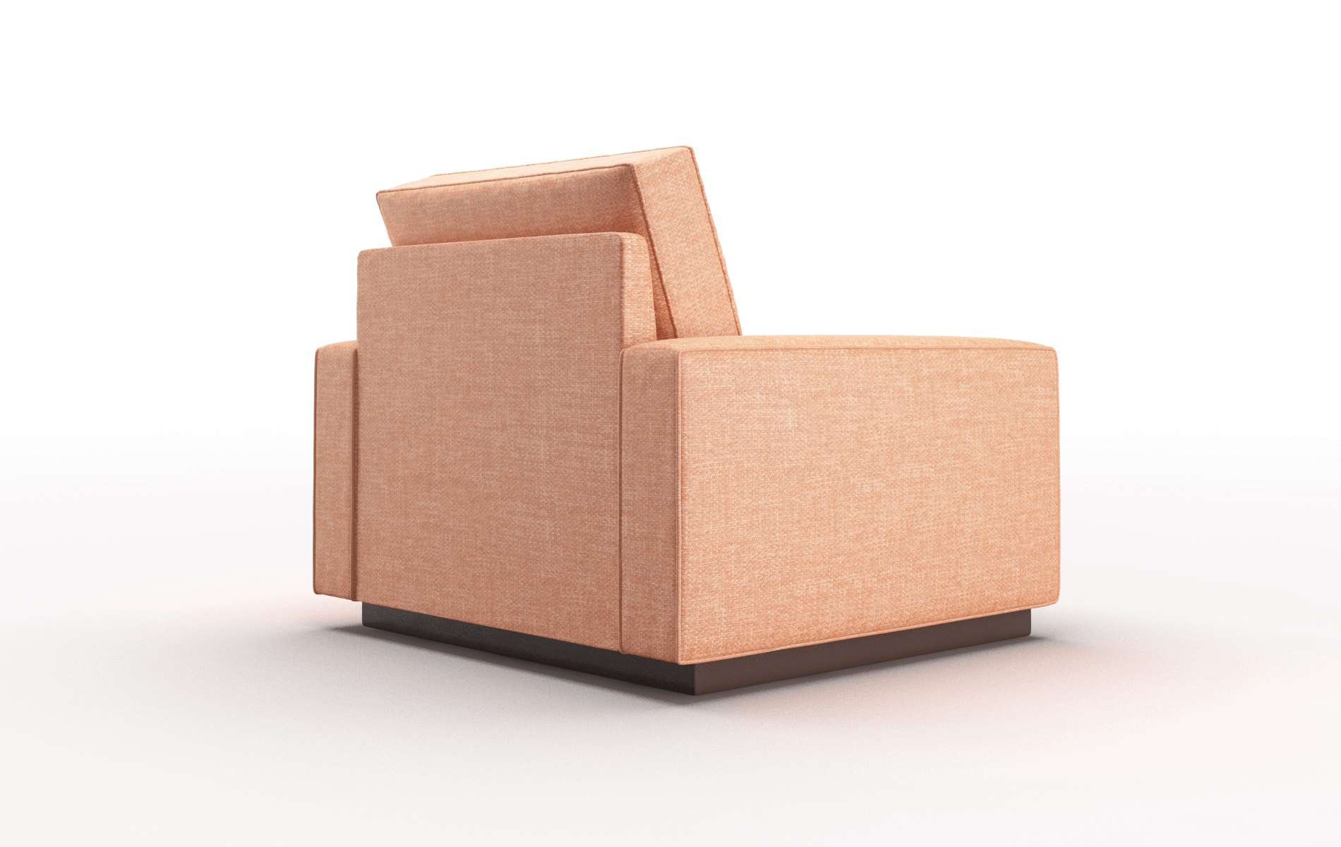 Alton Hepburn Appricot Chair espresso legs 5
