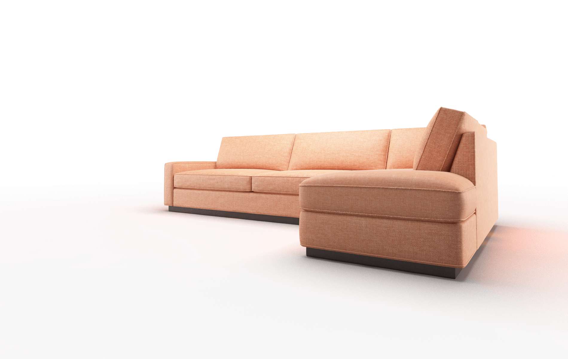 Alton Hepburn Appricot Panel espresso legs 4