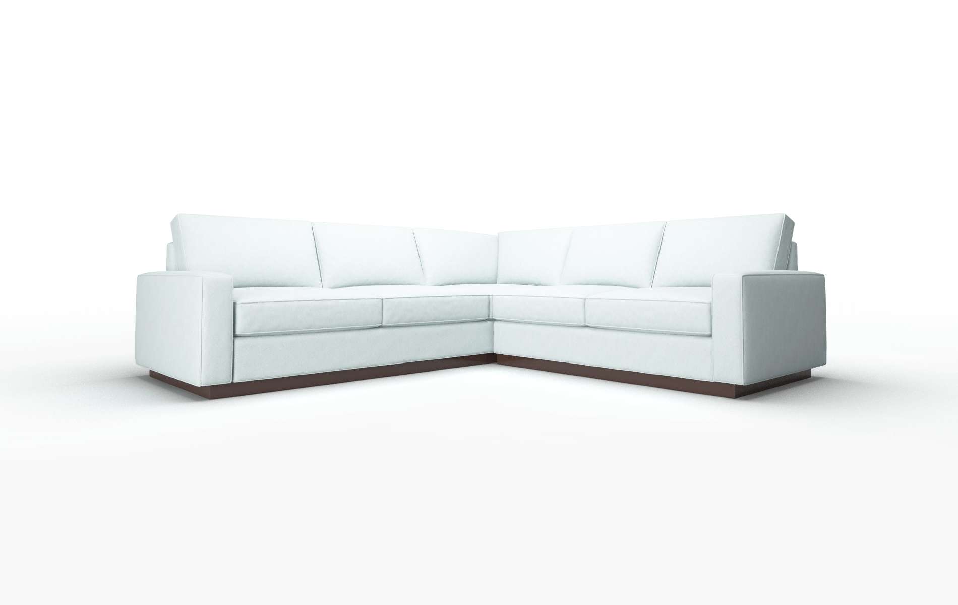 Alton Hepburn Peridot Sectional espresso legs 1