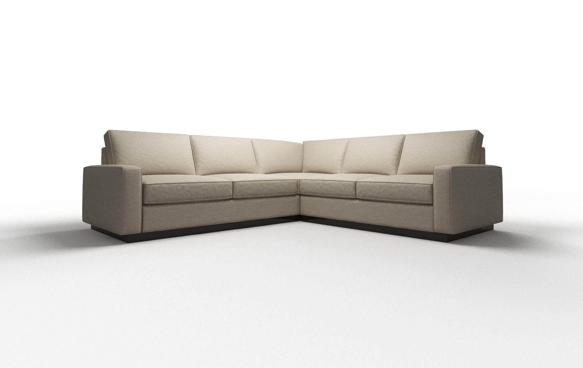 Alton Insight Barley Sectional espresso legs