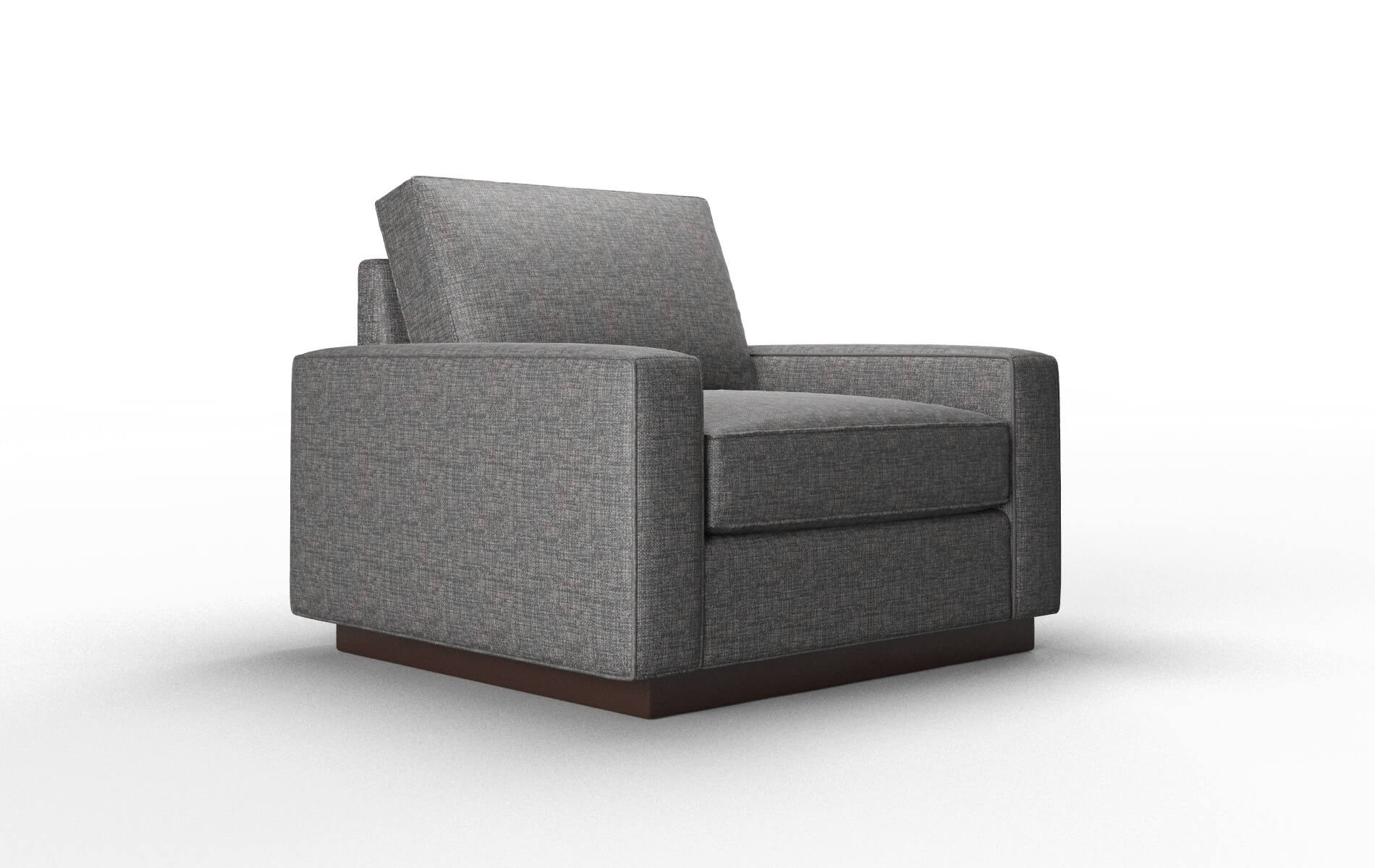 Alton Insight Charcoal Chair espresso legs 2
