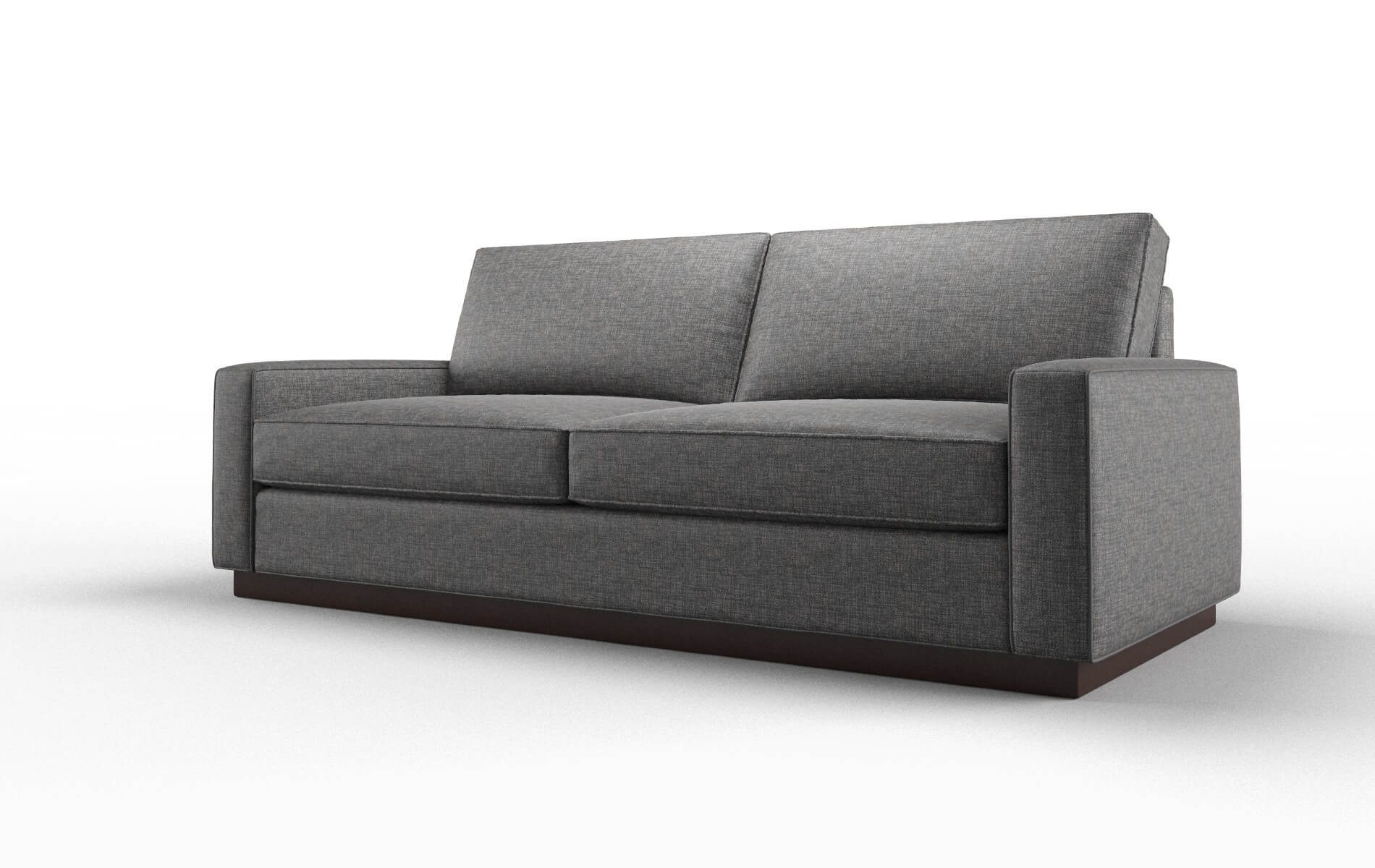 Alton Insight Charcoal Sofa espresso legs 4