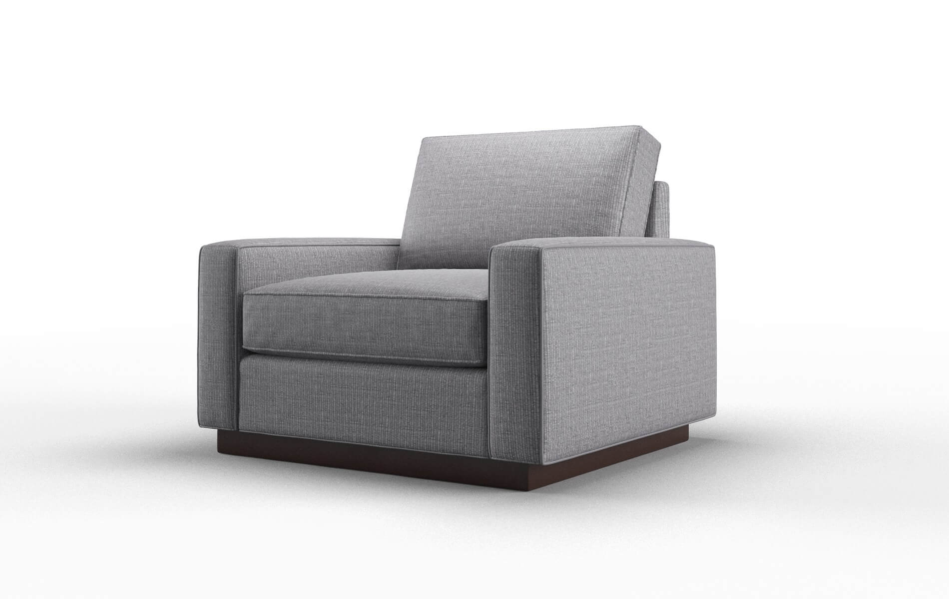 Alton Insight Denim Chair espresso legs 4