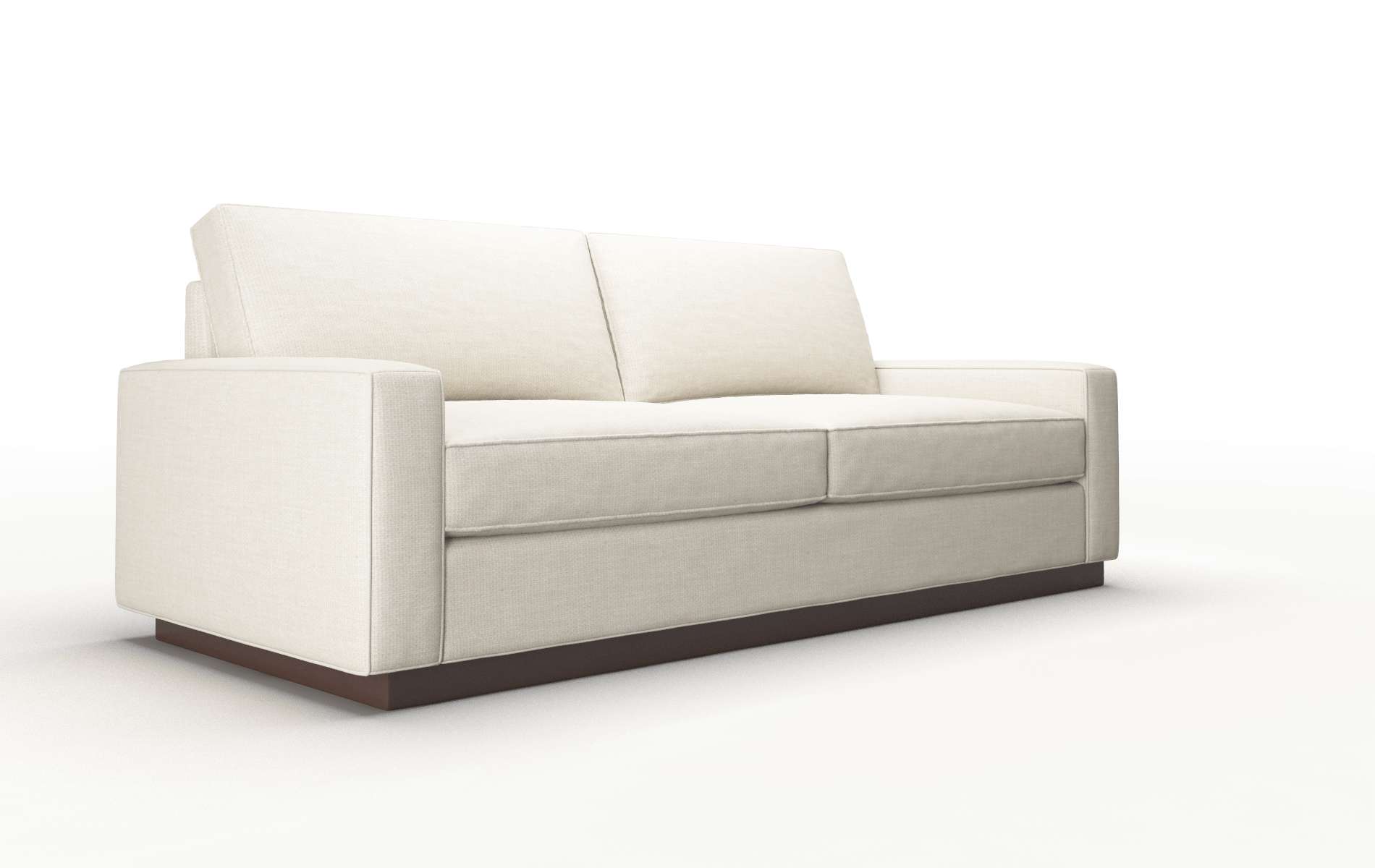 Alton Keylargo Almond Sofa espresso legs 2