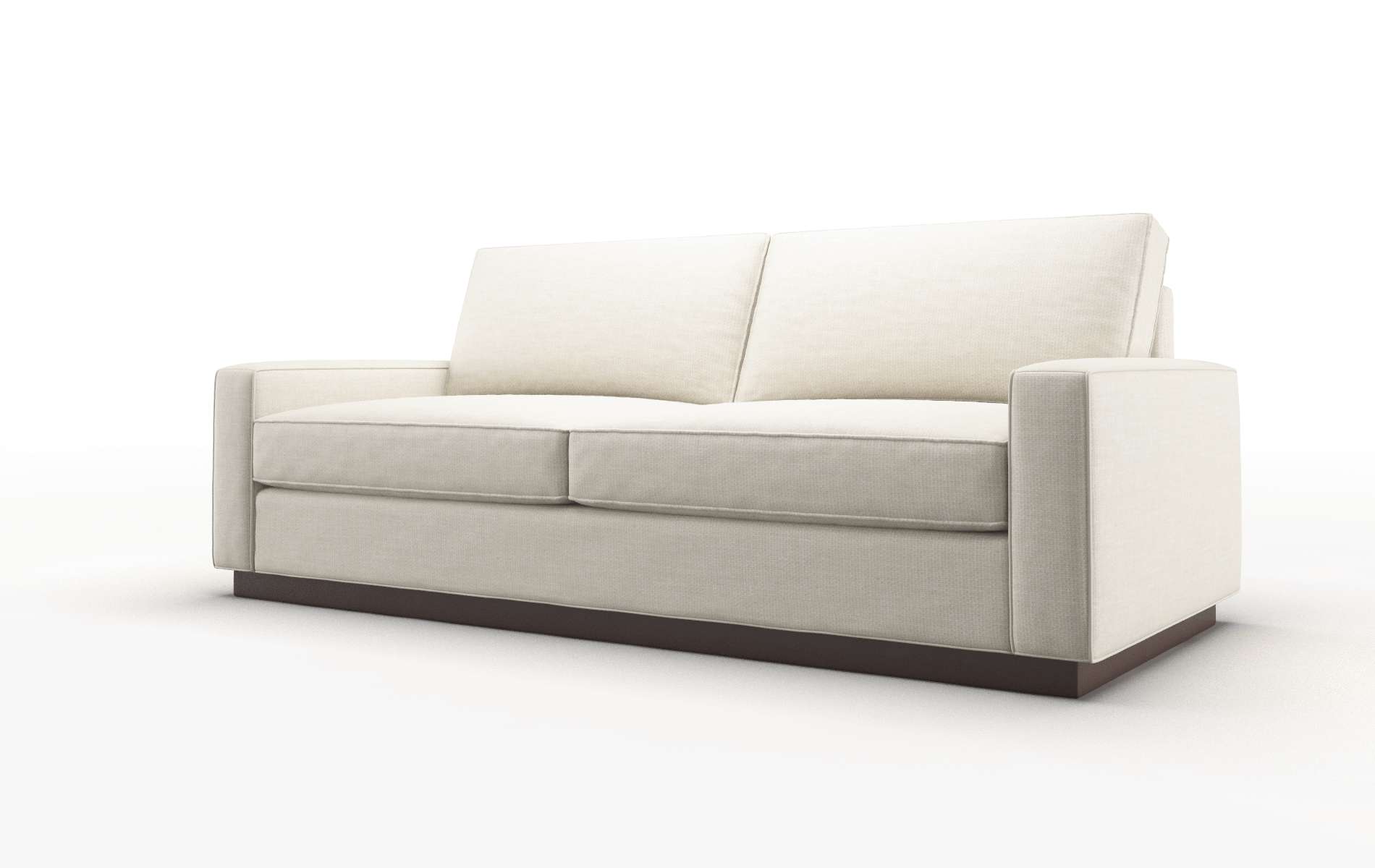 Alton Keylargo Almond Sofa espresso legs 4