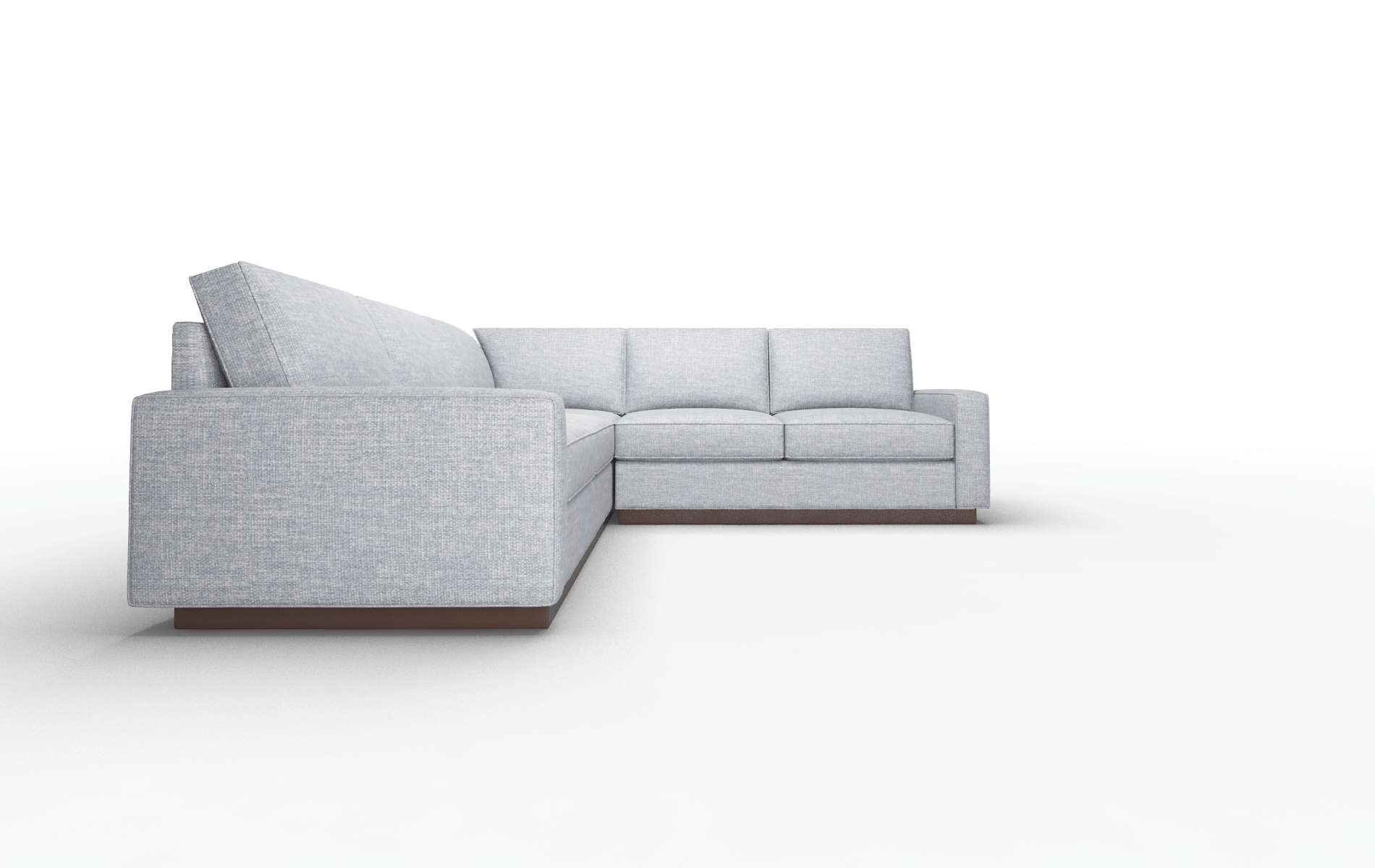 Alton Keylargo Ash Sectional espresso legs 2