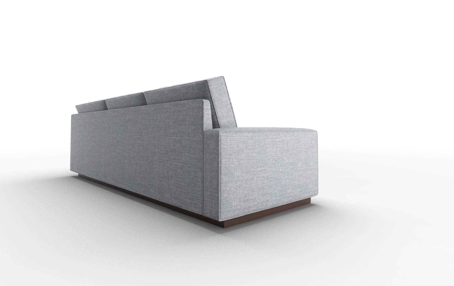 Alton Keylargo Ash Sectional espresso legs 3