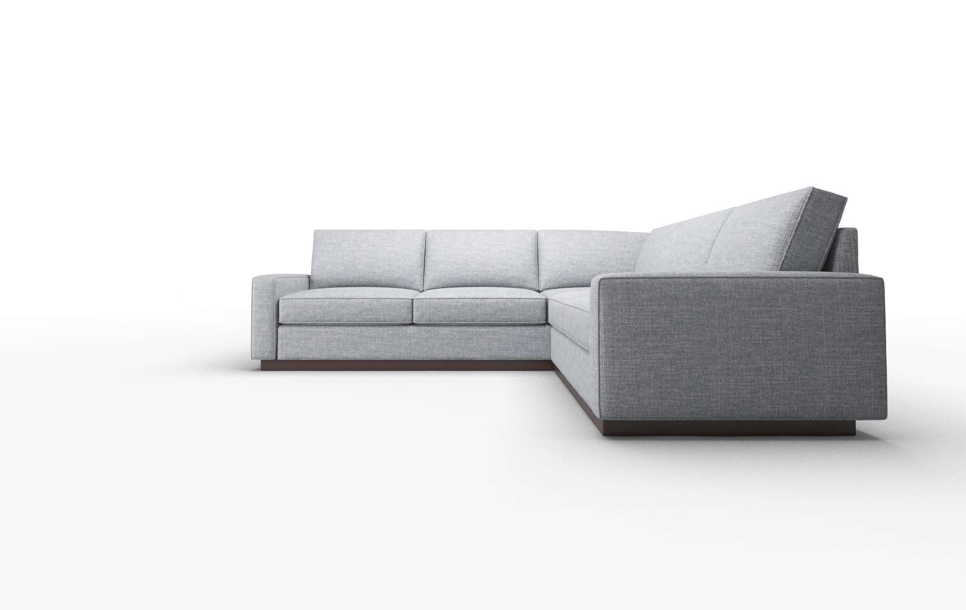 Alton Keylargo Ash Sectional espresso legs 5