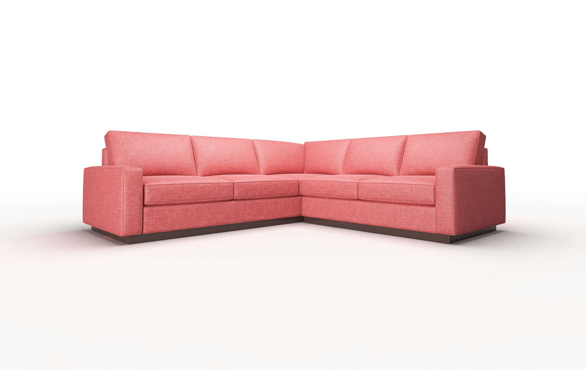 Alton Keylargo Ruby Sectional espresso legs 1