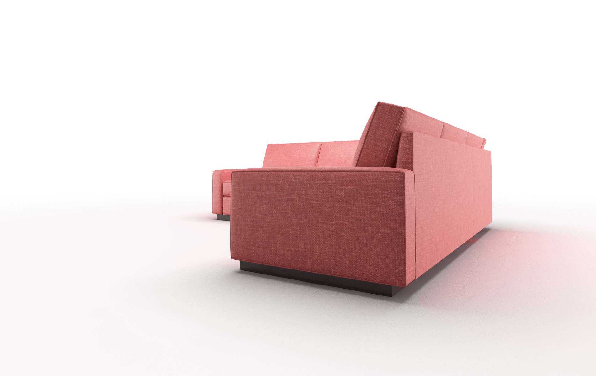 Alton Keylargo Ruby Sectional espresso legs 4