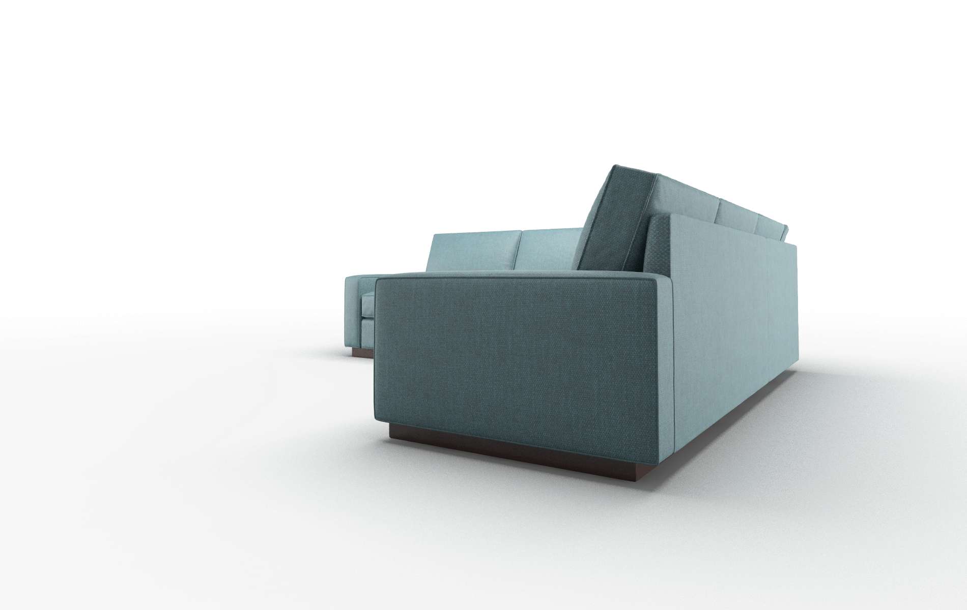 Alton Keylargo Zenithteal Sectional espresso legs 4