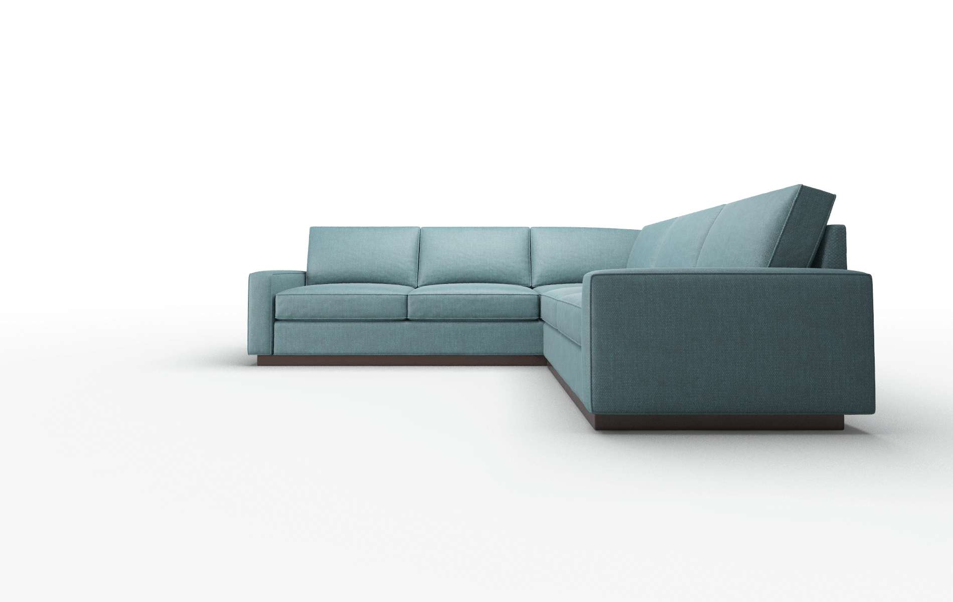 Alton Keylargo Zenithteal Sectional espresso legs 5