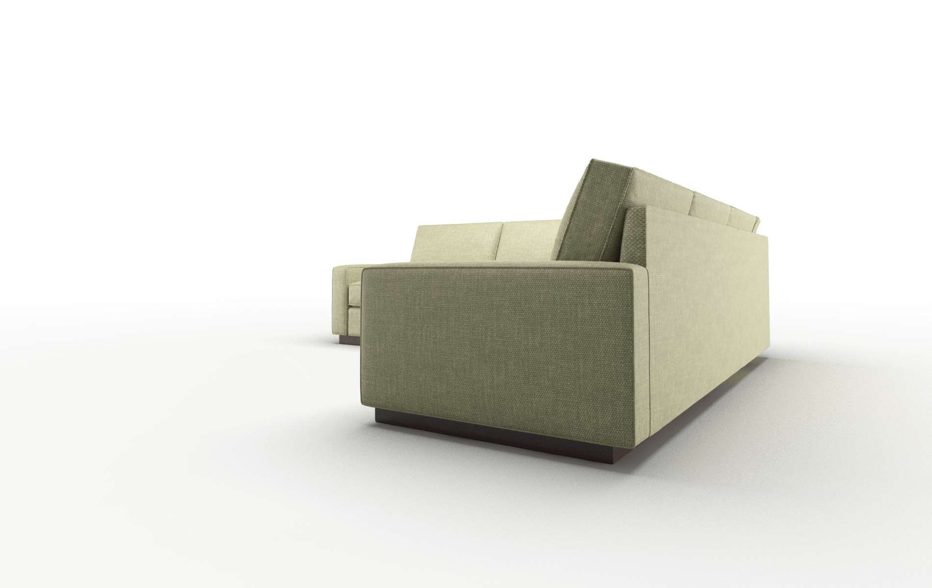 Alton Leslie Lawn Sectional espresso legs 4