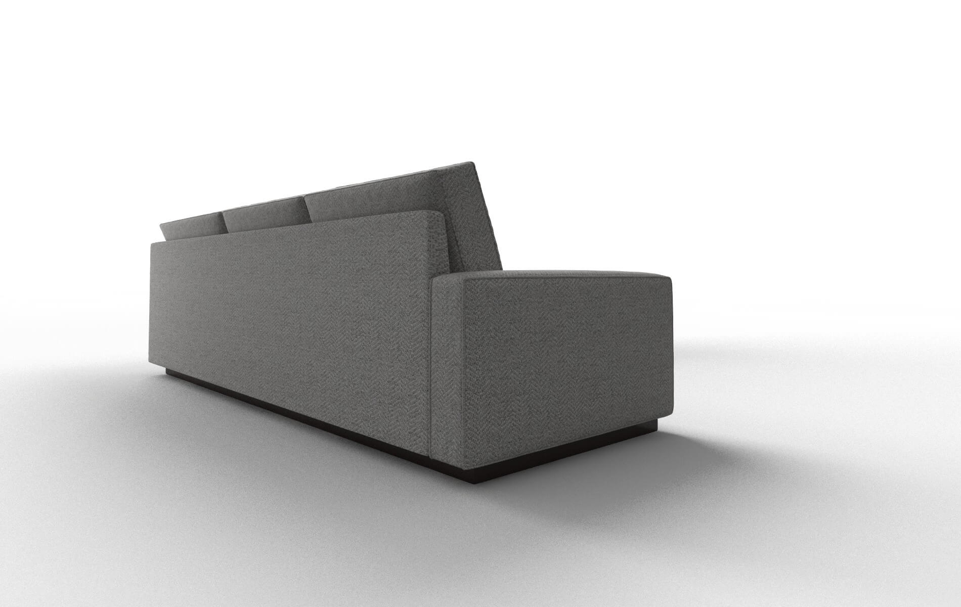 Alton Malibu Dove Sectional espresso legs 3