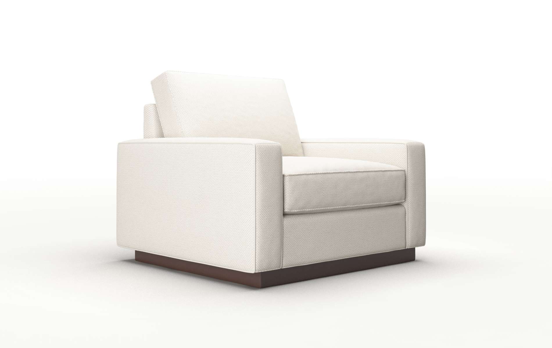 Alton Malibu Linen Chair espresso legs 2
