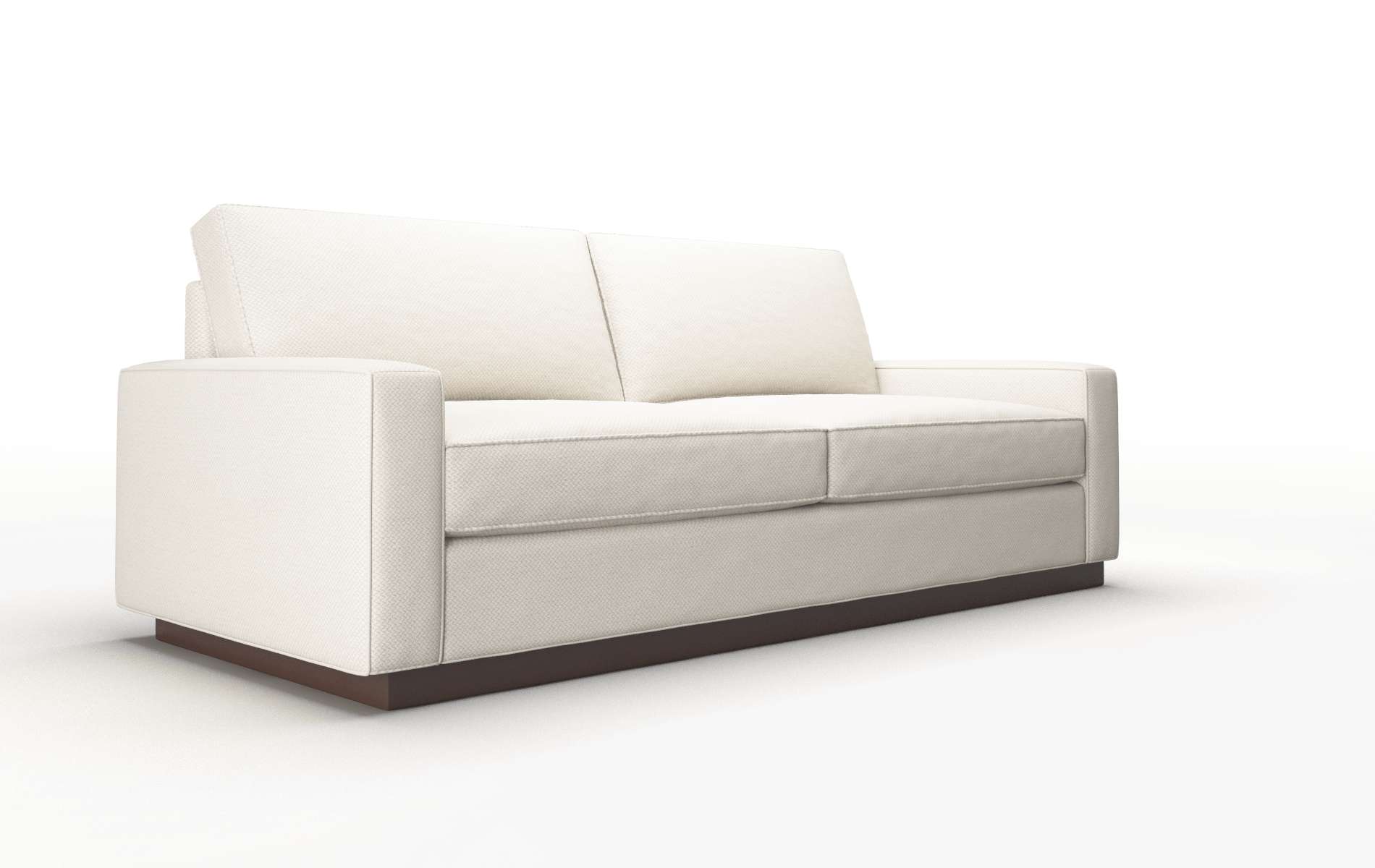Alton Malibu Linen Sofa espresso legs 2