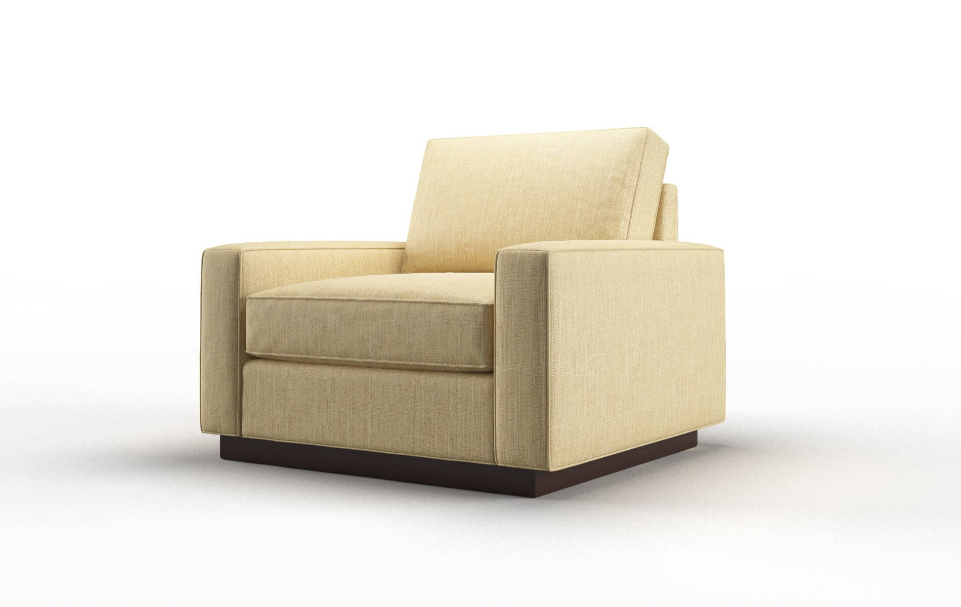 Alton Malibu Maize Chair espresso legs 4