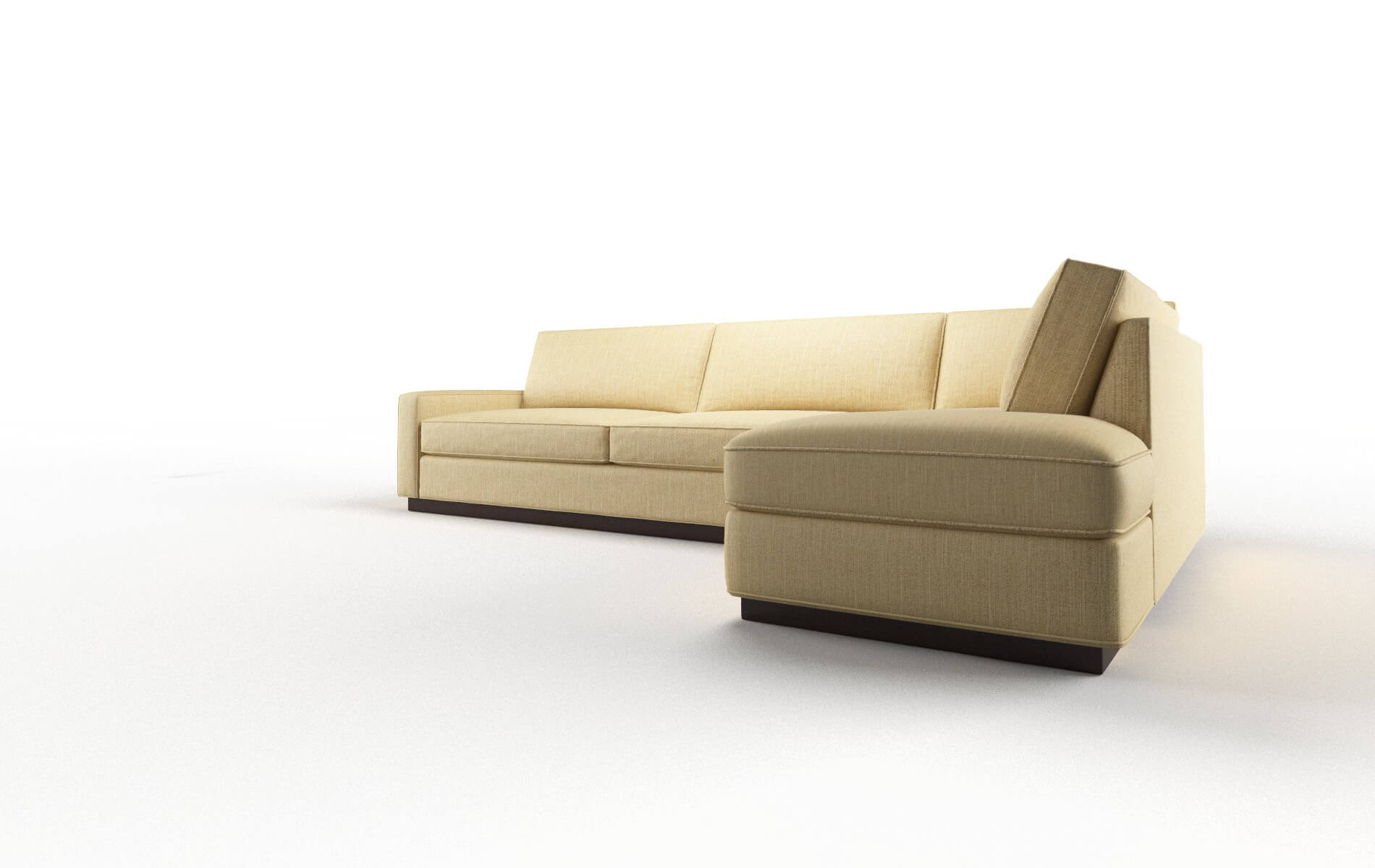 Alton Malibu Maize Panel espresso legs 4