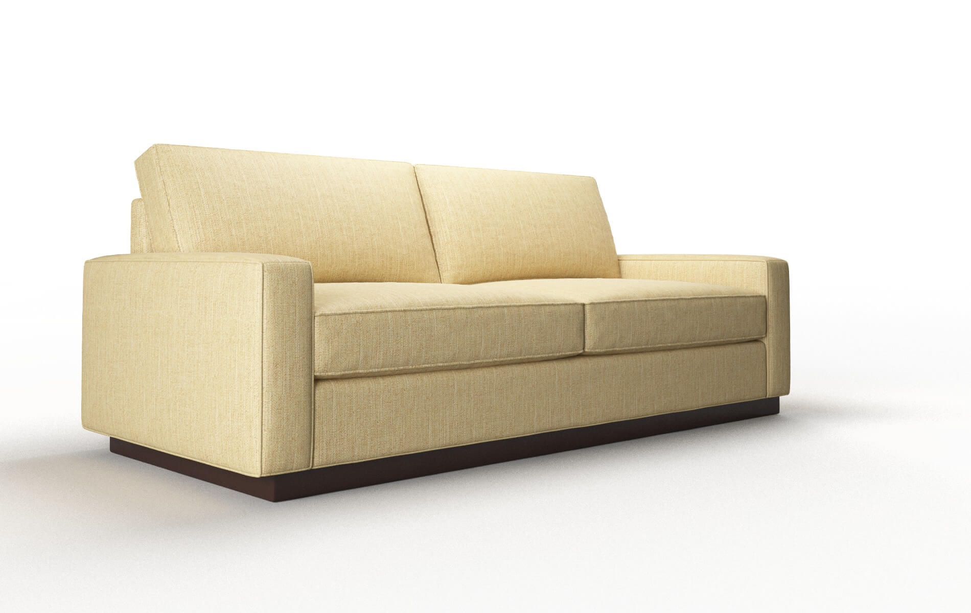 Alton Malibu Maize Sofa espresso legs 2
