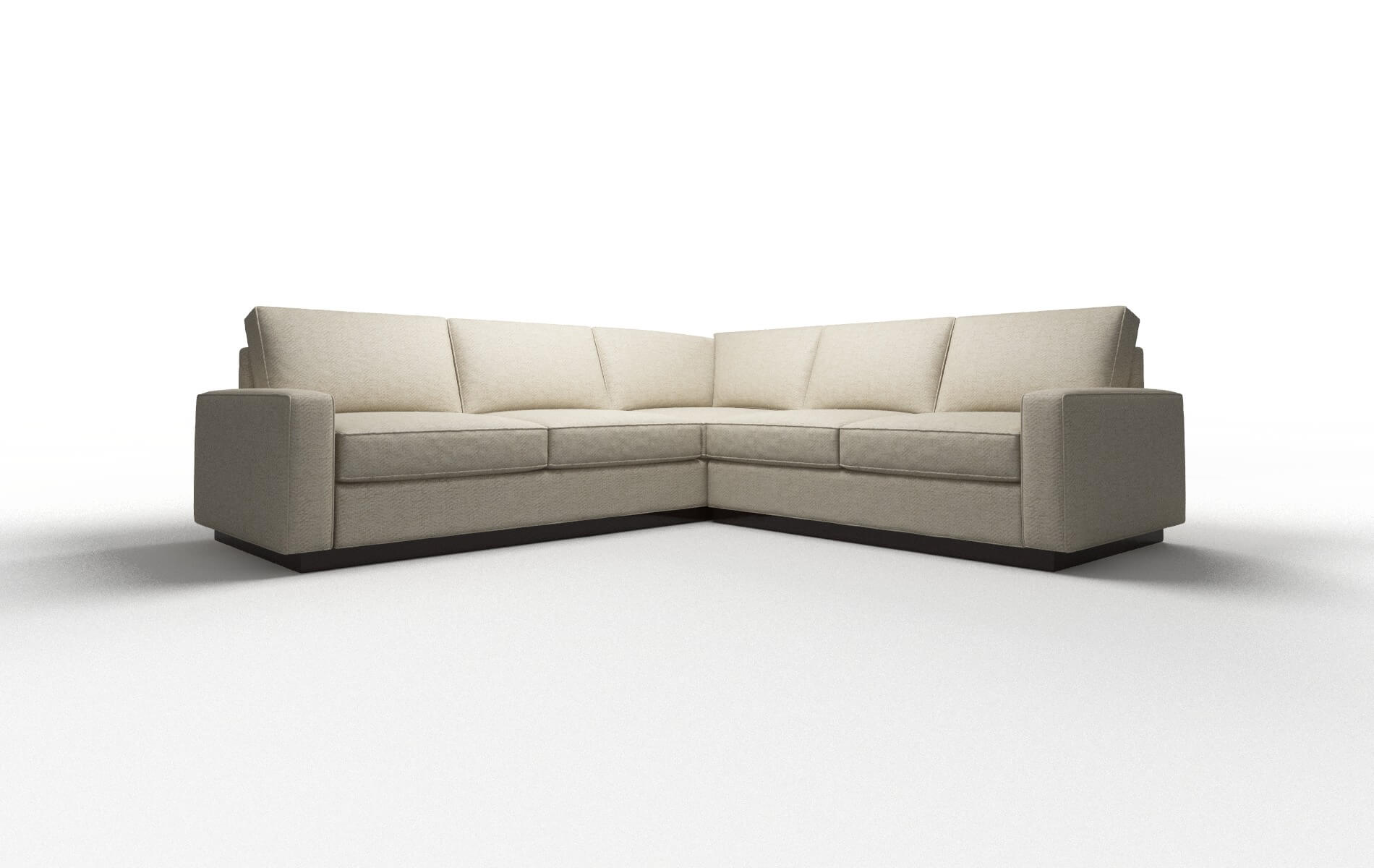 Alton Malibu Sand Sectional espresso legs 1