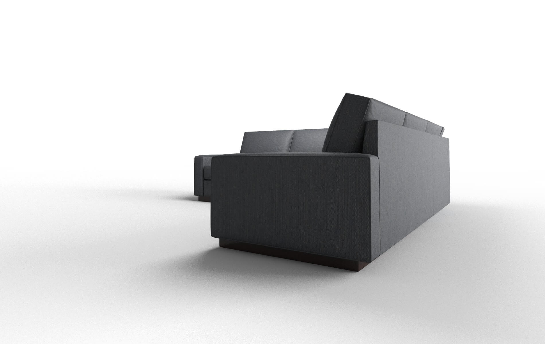 Alton Malibu Sea Sectional espresso legs 4