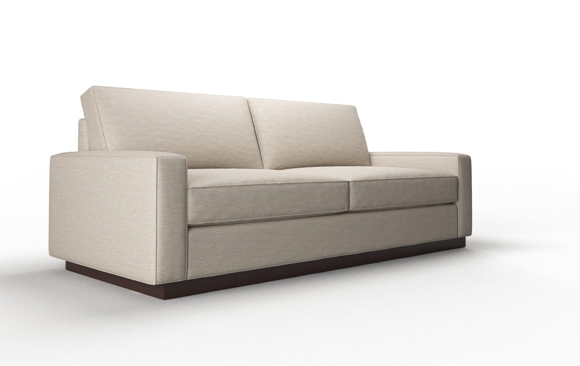 Alton Naples Almond Sofa espresso legs 2