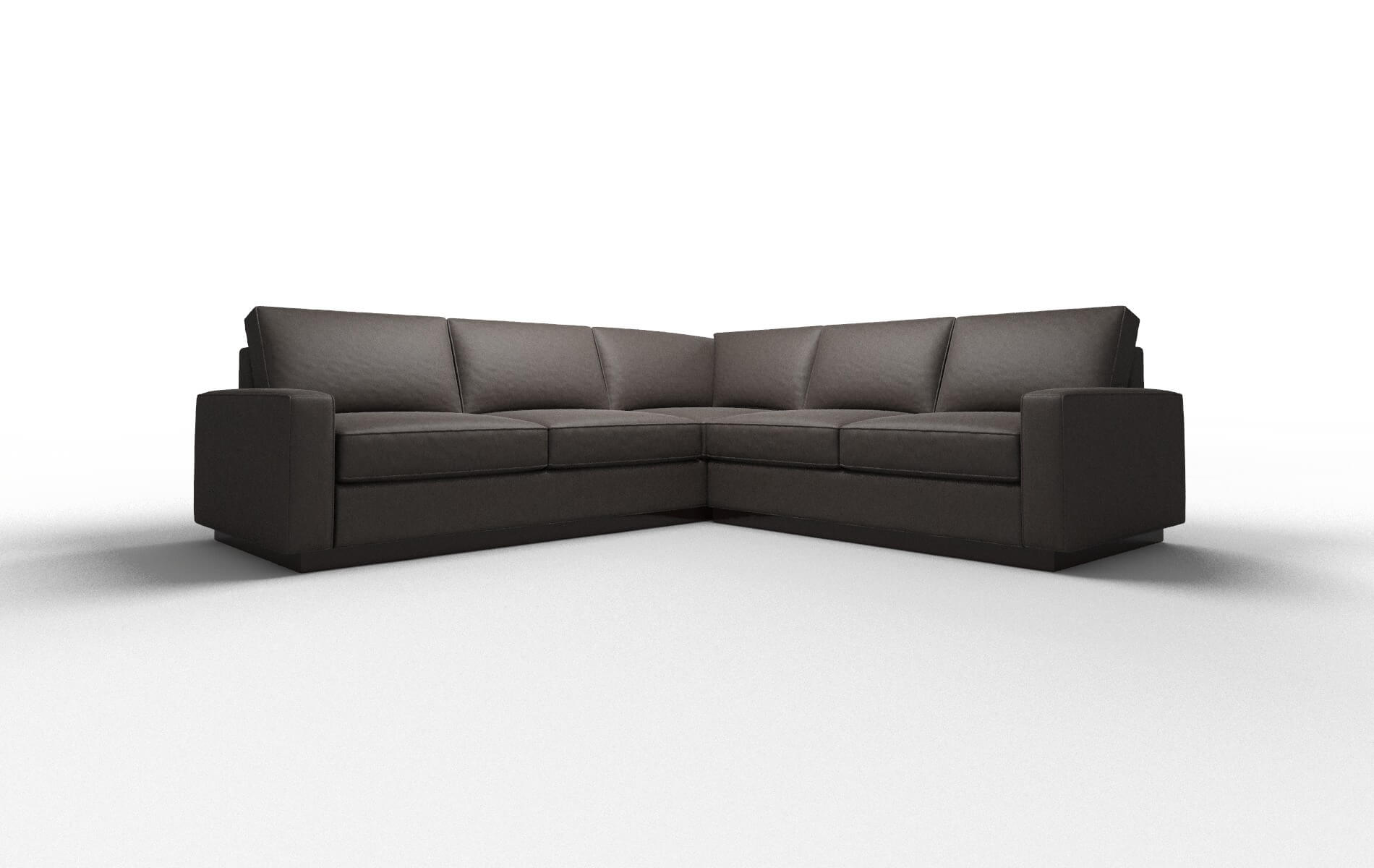 Alton Naples Graphite Sectional espresso legs 1