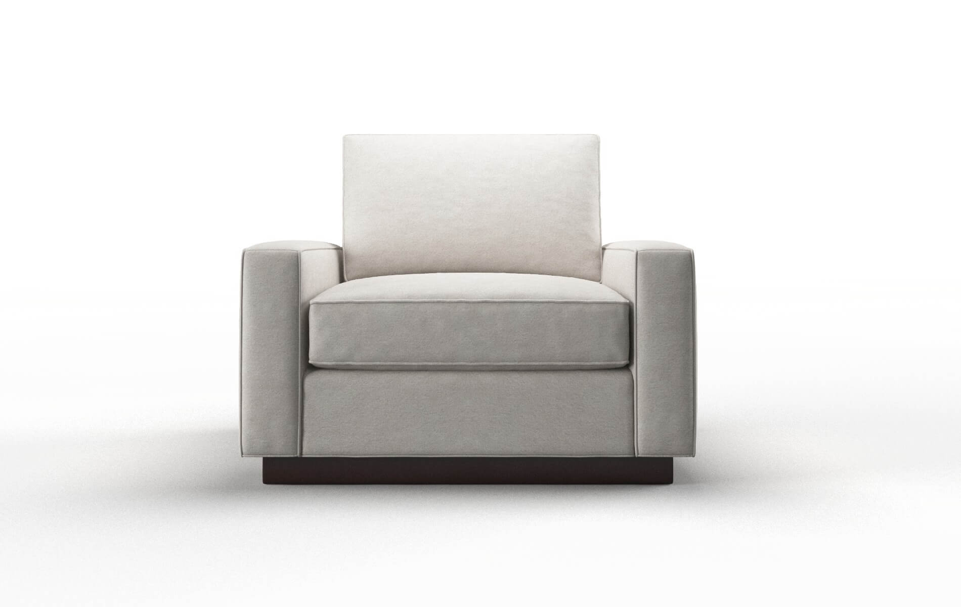 Alton Noble Grey Chair espresso legs 1