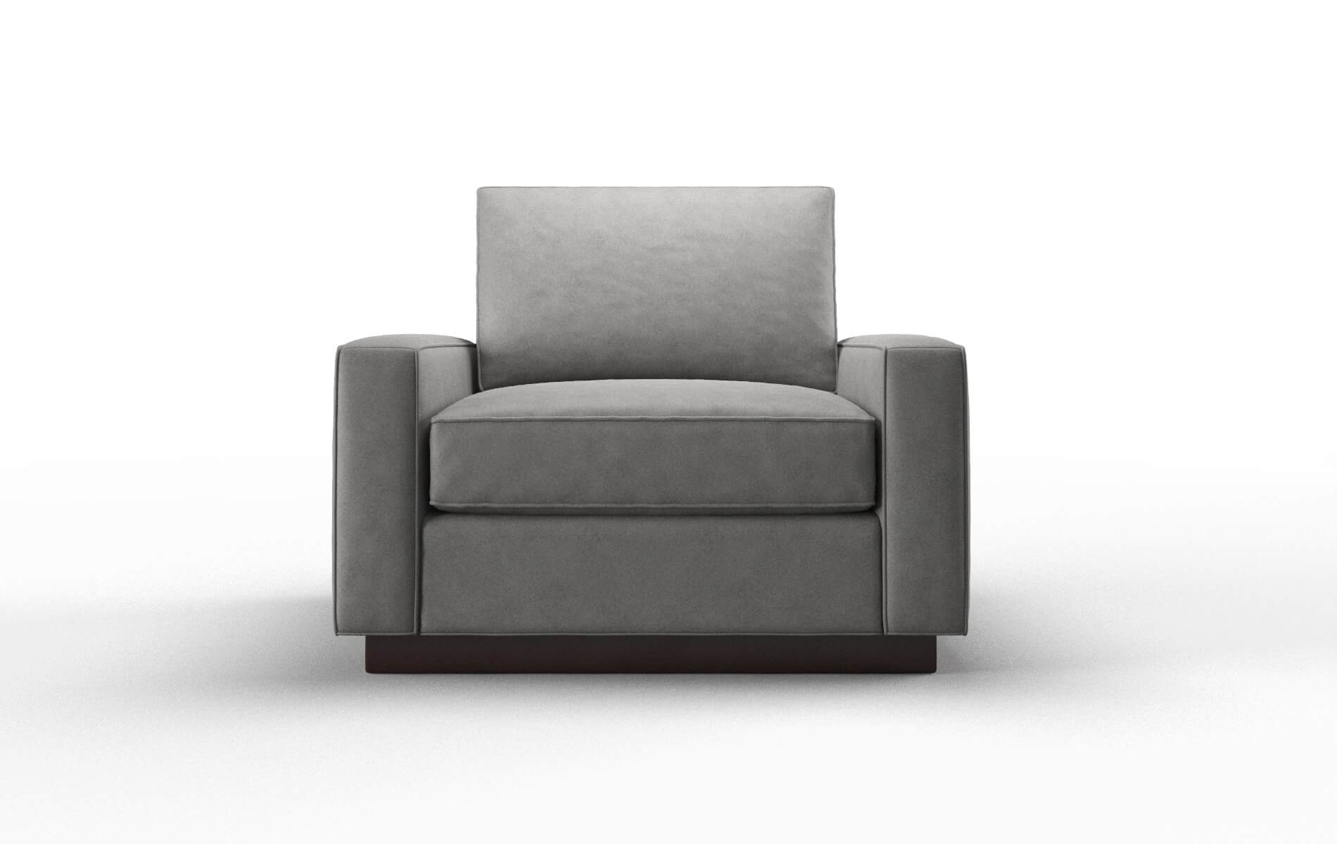 Alton Noble Smoke Chair espresso legs 1