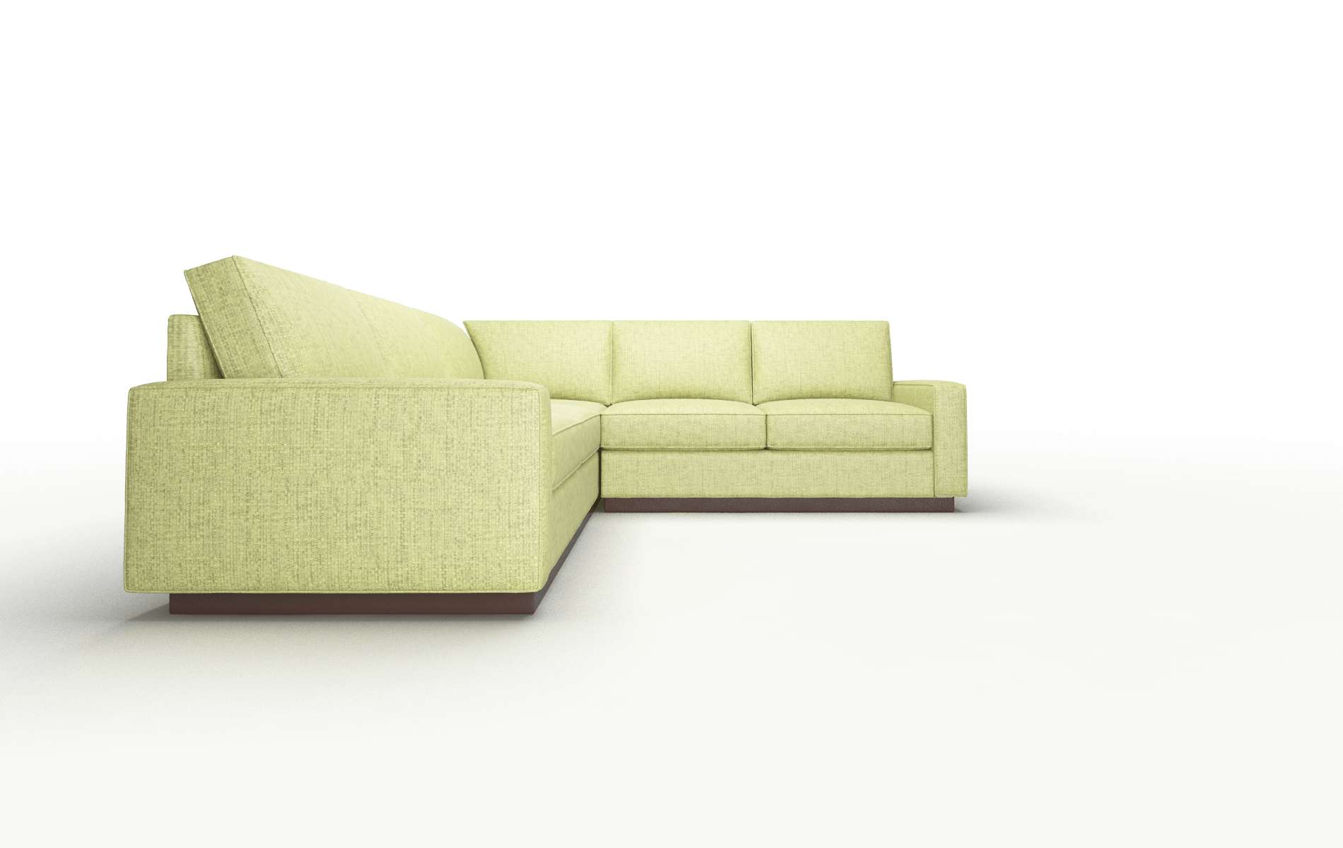 Alton Notion Appletini Sectional espresso legs 2