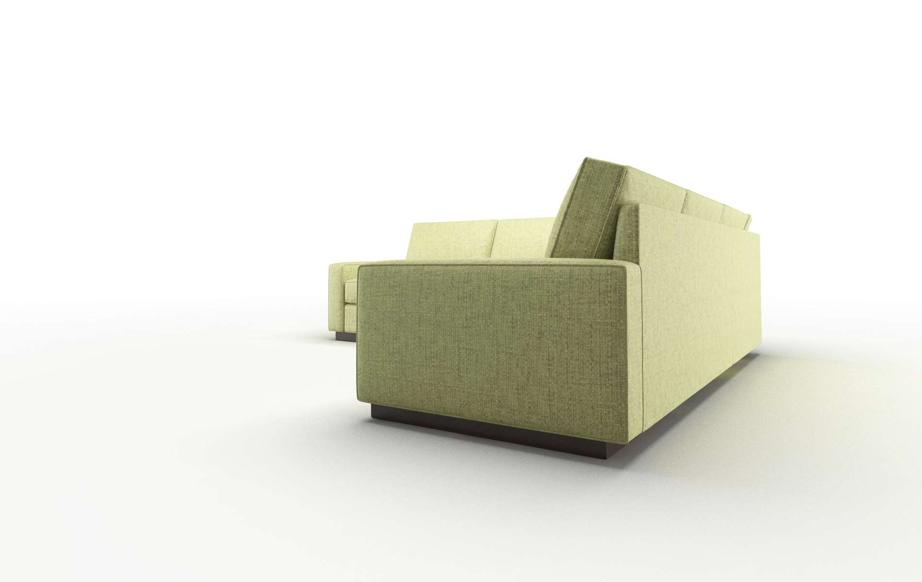 Alton Notion Appletini Sectional espresso legs 4