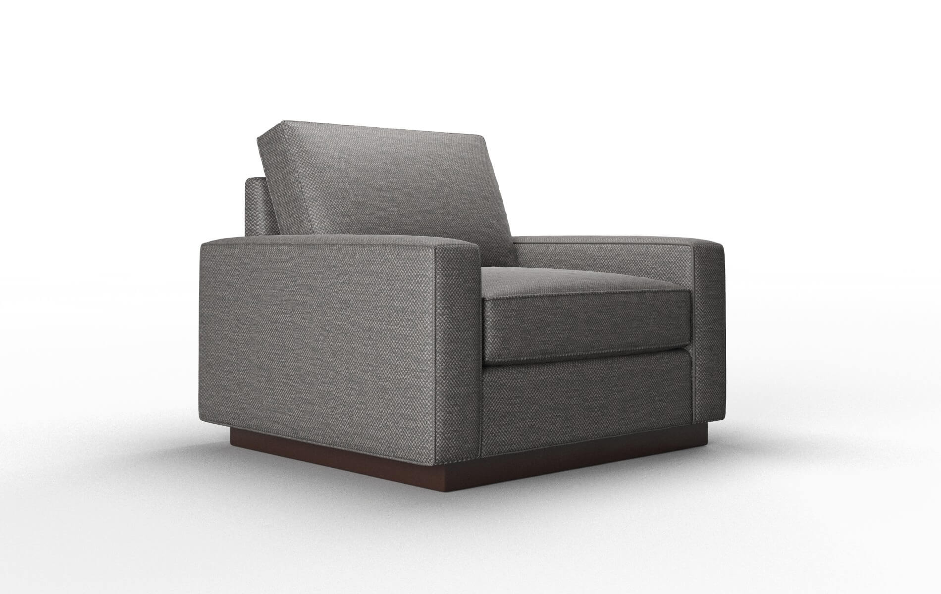 Alton Oscar Charcoal Chair espresso legs 2