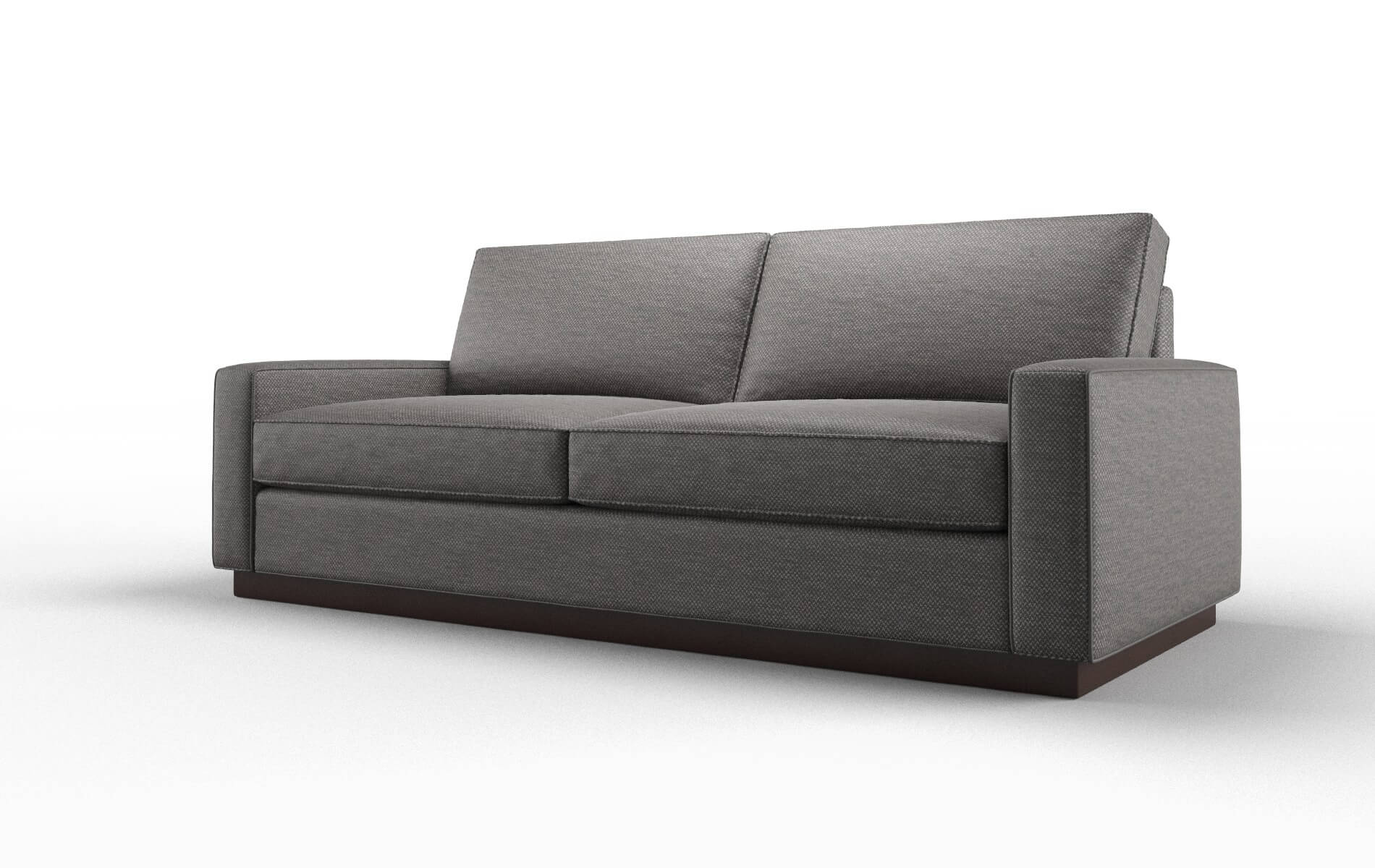 Alton Oscar Charcoal Sofa espresso legs 4
