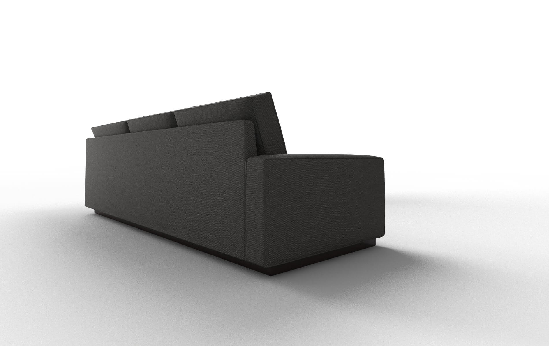 Alton Oscar Grey Sectional espresso legs 3