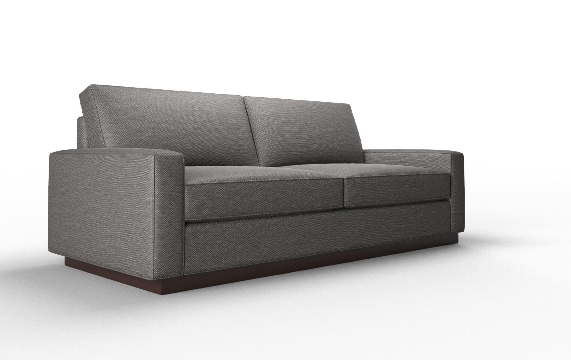 Alton Oscar Grey Sofa espresso legs 2