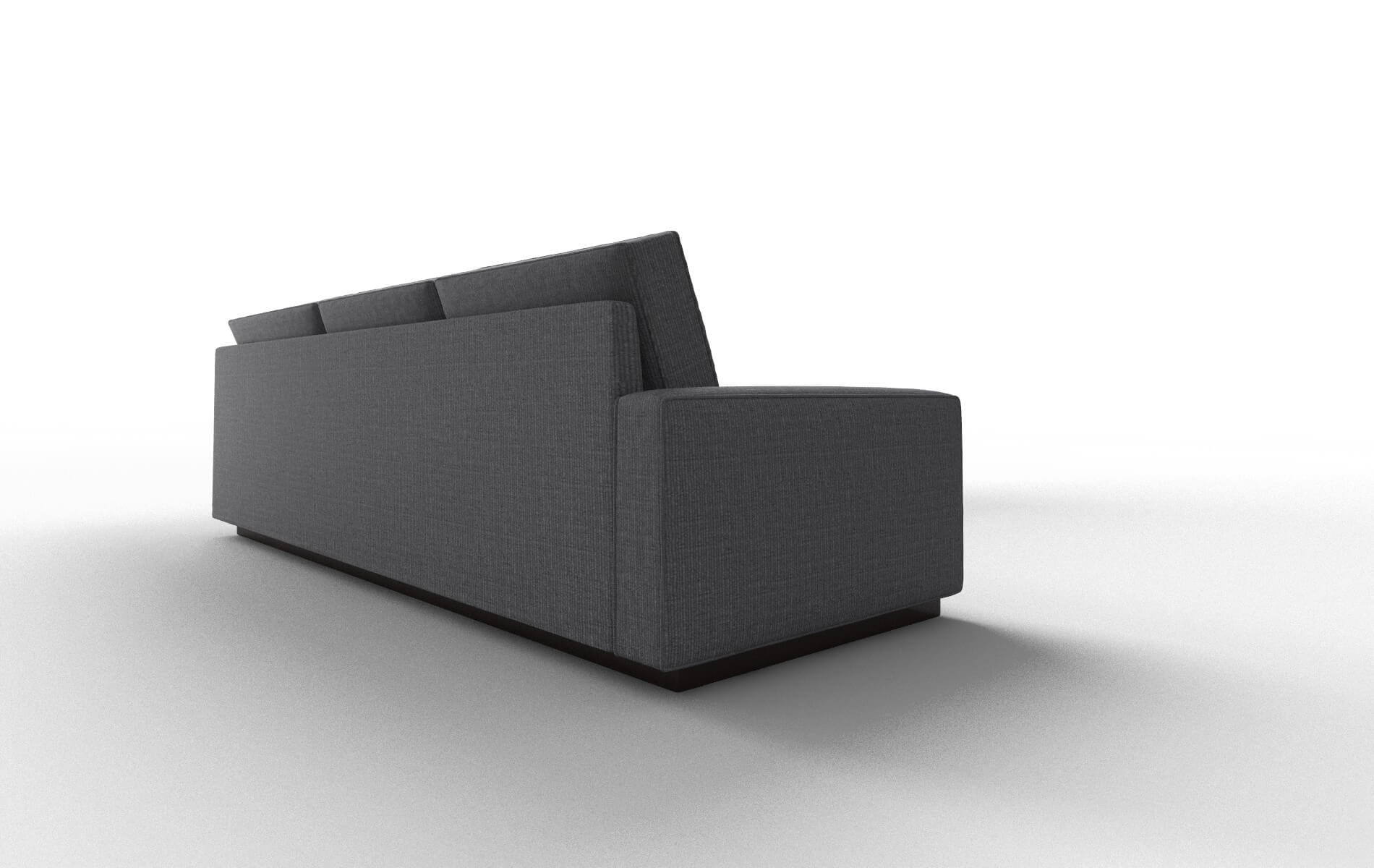 Alton Parker Ash Sectional espresso legs 3