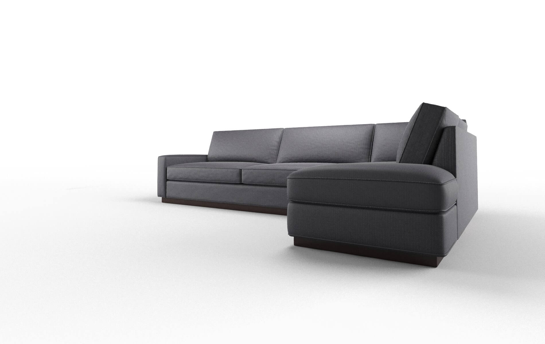 Alton Parker Charcoal Panel espresso legs 4