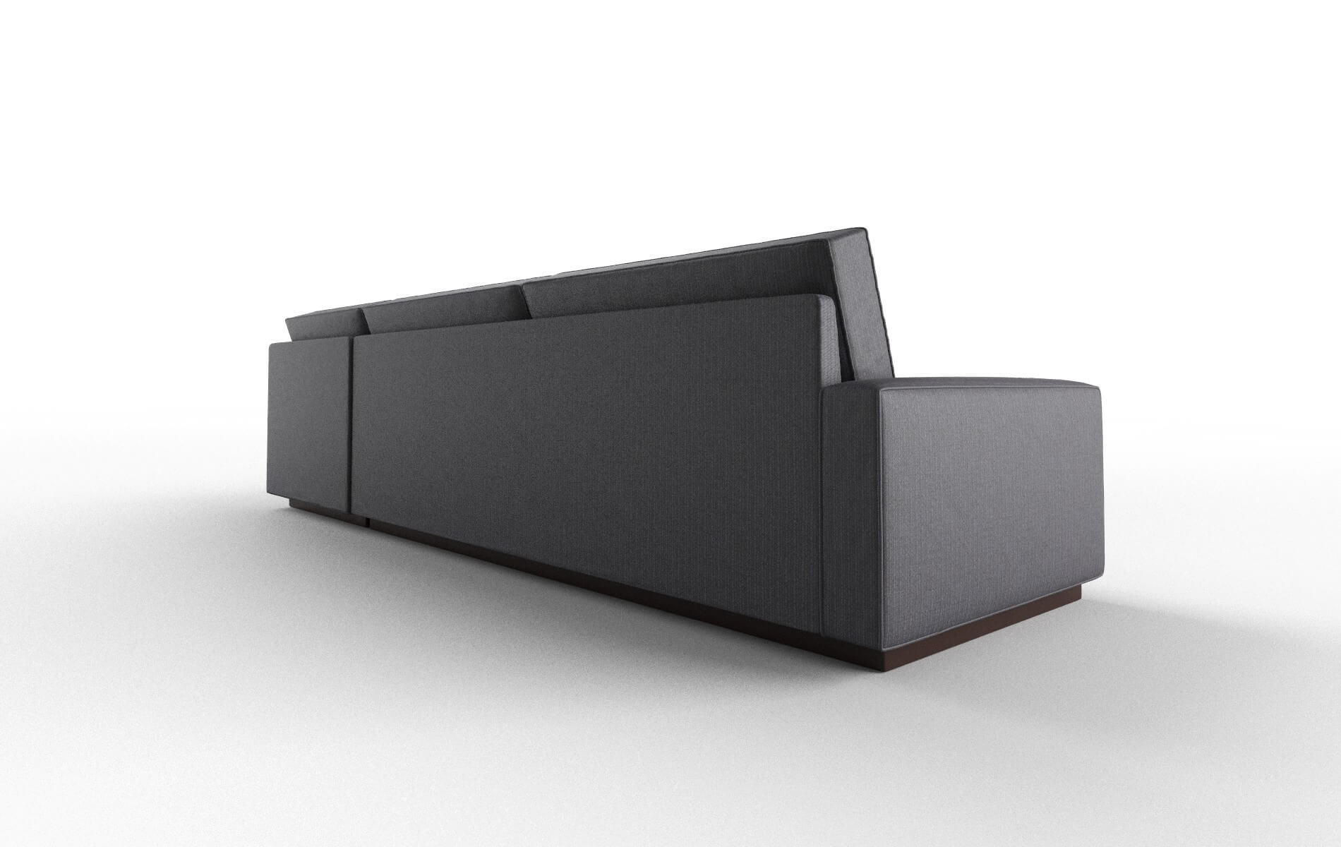 Alton Parker Charcoal Panel espresso legs 5