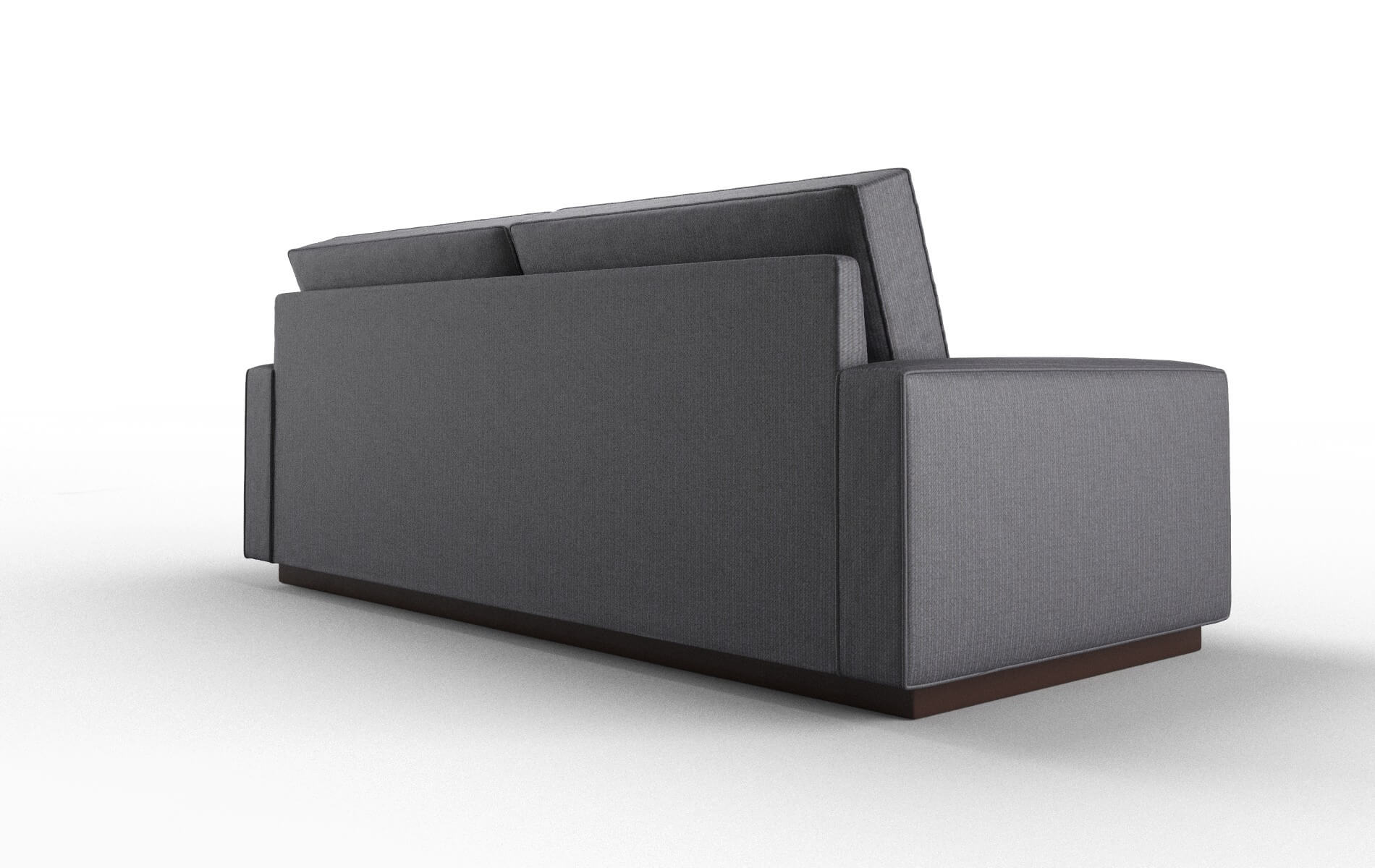 Alton Parker Charcoal Sofa espresso legs 5